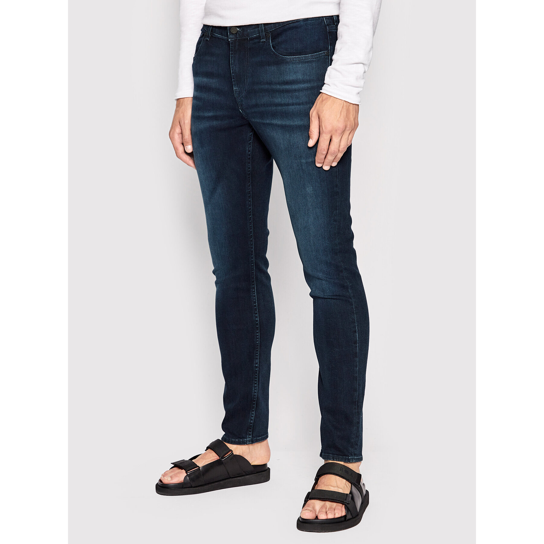 7 For All Mankind Jeansy Luxe Performance Eco JSMXR460LL Tmavomodrá Slim Fit - Pepit.cz