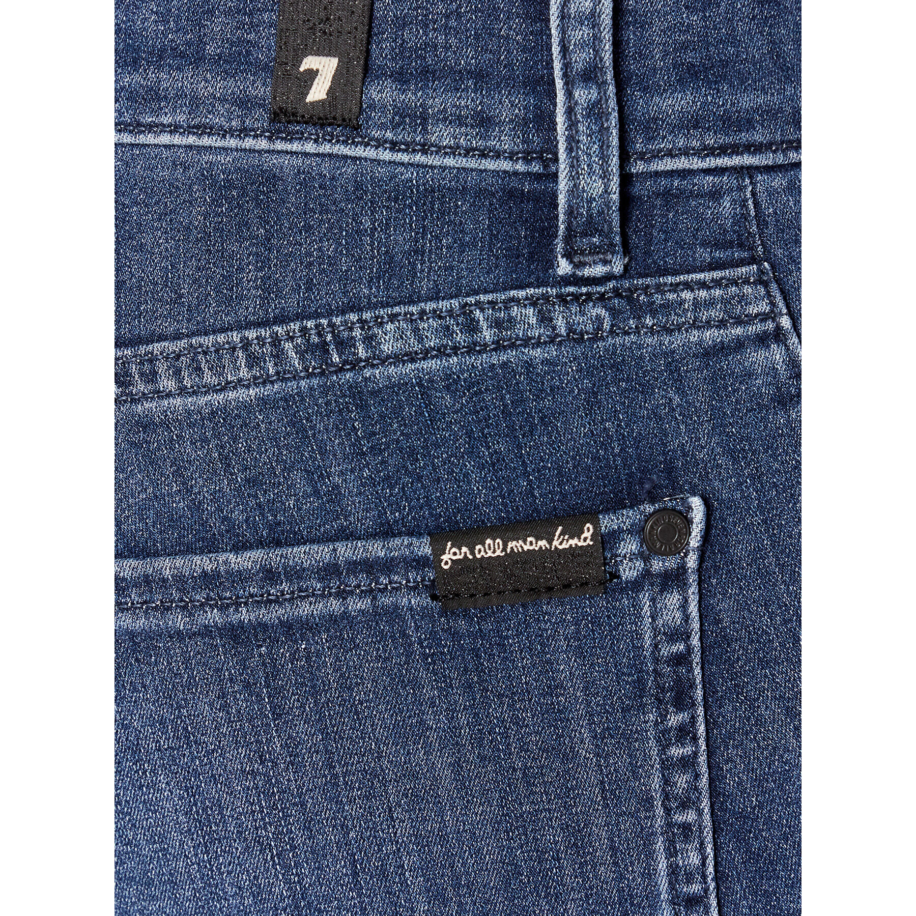 7 For All Mankind Jeansy Slimmy JSMSA230BD Modrá Slim Fit - Pepit.cz