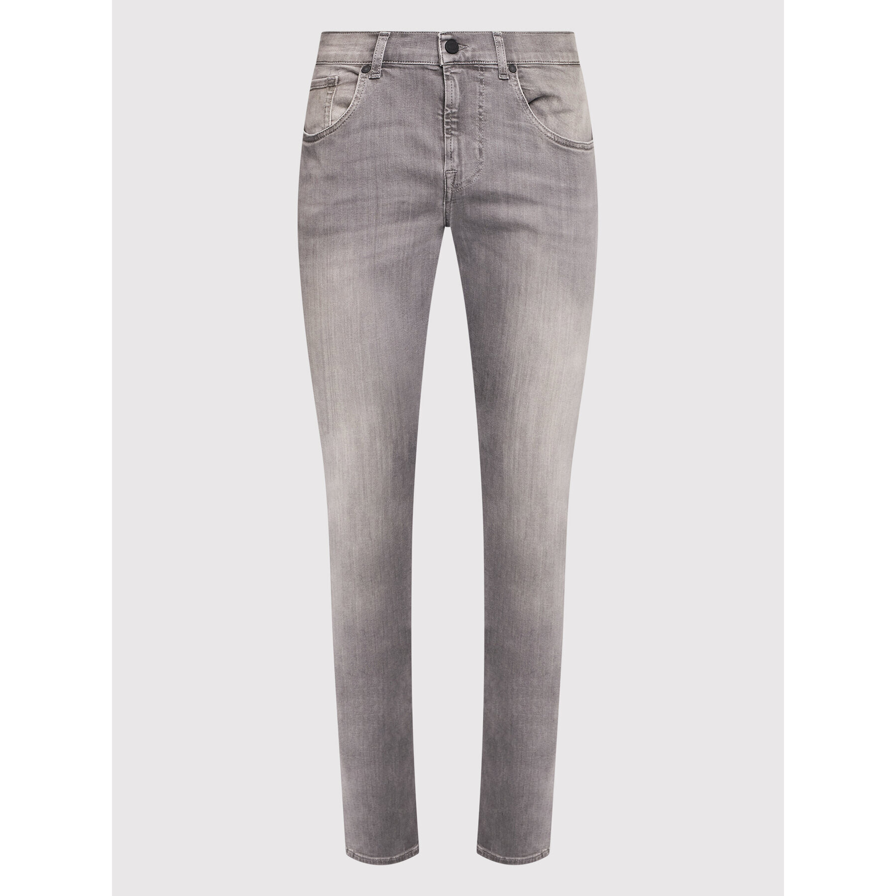 7 For All Mankind Jeansy Slimmy Tapered JSMXA240OP Šedá Slim Fit - Pepit.cz