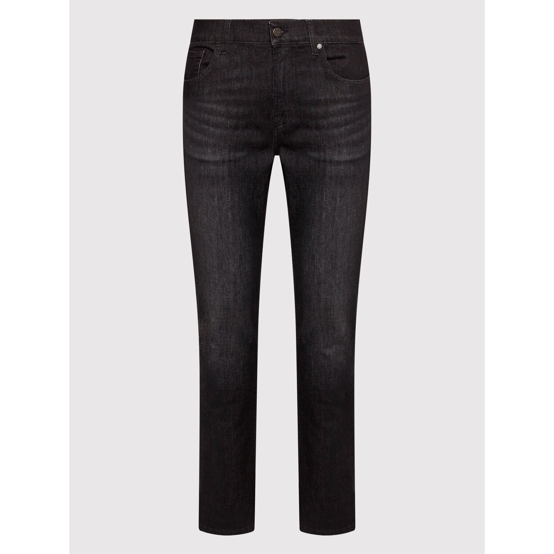 7 For All Mankind Jeansy Slimmy Tapered JSMXB820LK Černá Slim Fit - Pepit.cz