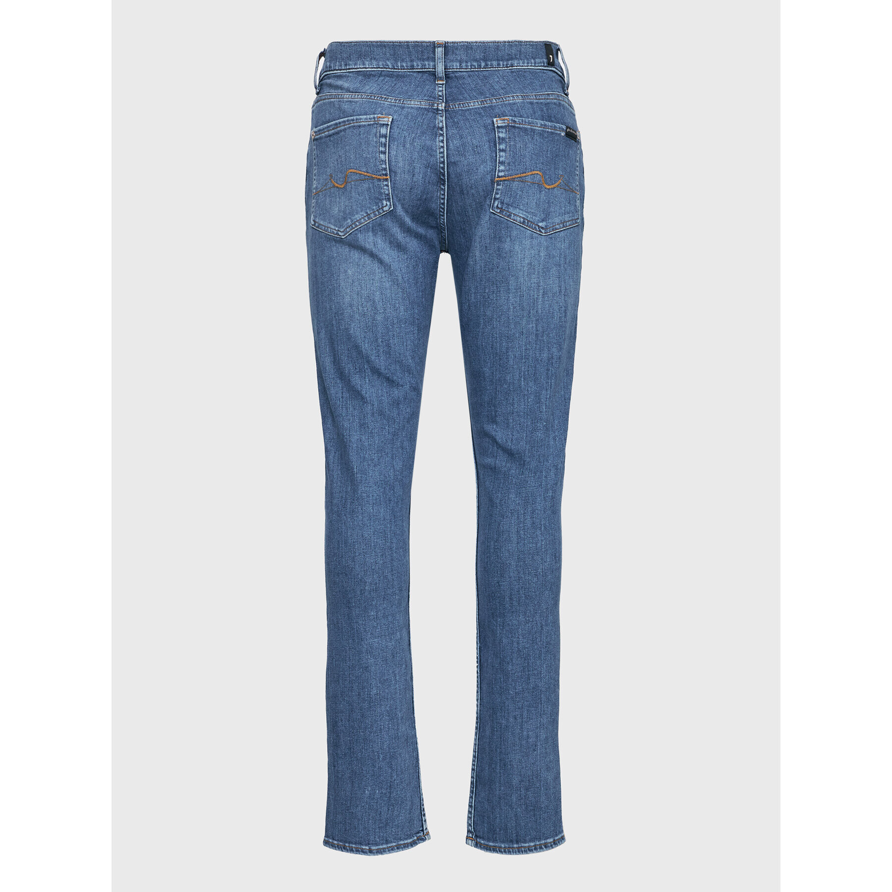 7 For All Mankind Jeansy Slimmy Tapered JSMXC120TO Modrá Slim Tapered Fit - Pepit.cz