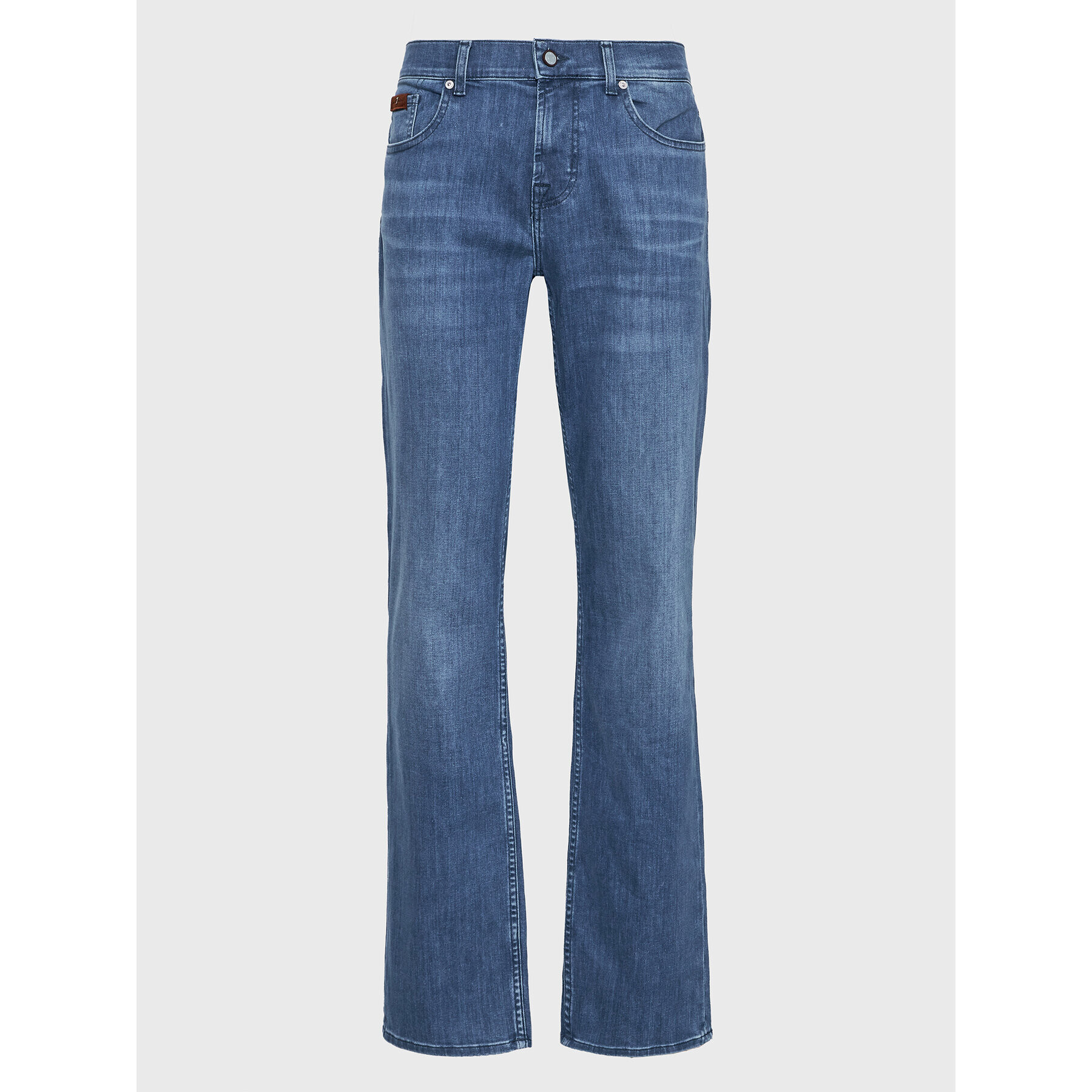 7 For All Mankind Jeansy Standard JSMNB800EM Modrá Standard Fit - Pepit.cz