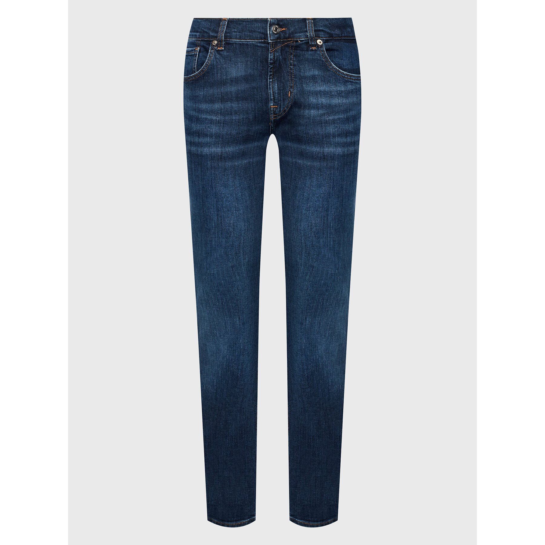 7 For All Mankind Jeansy Standard JSMNC420TT Tmavomodrá Regular Fit - Pepit.cz