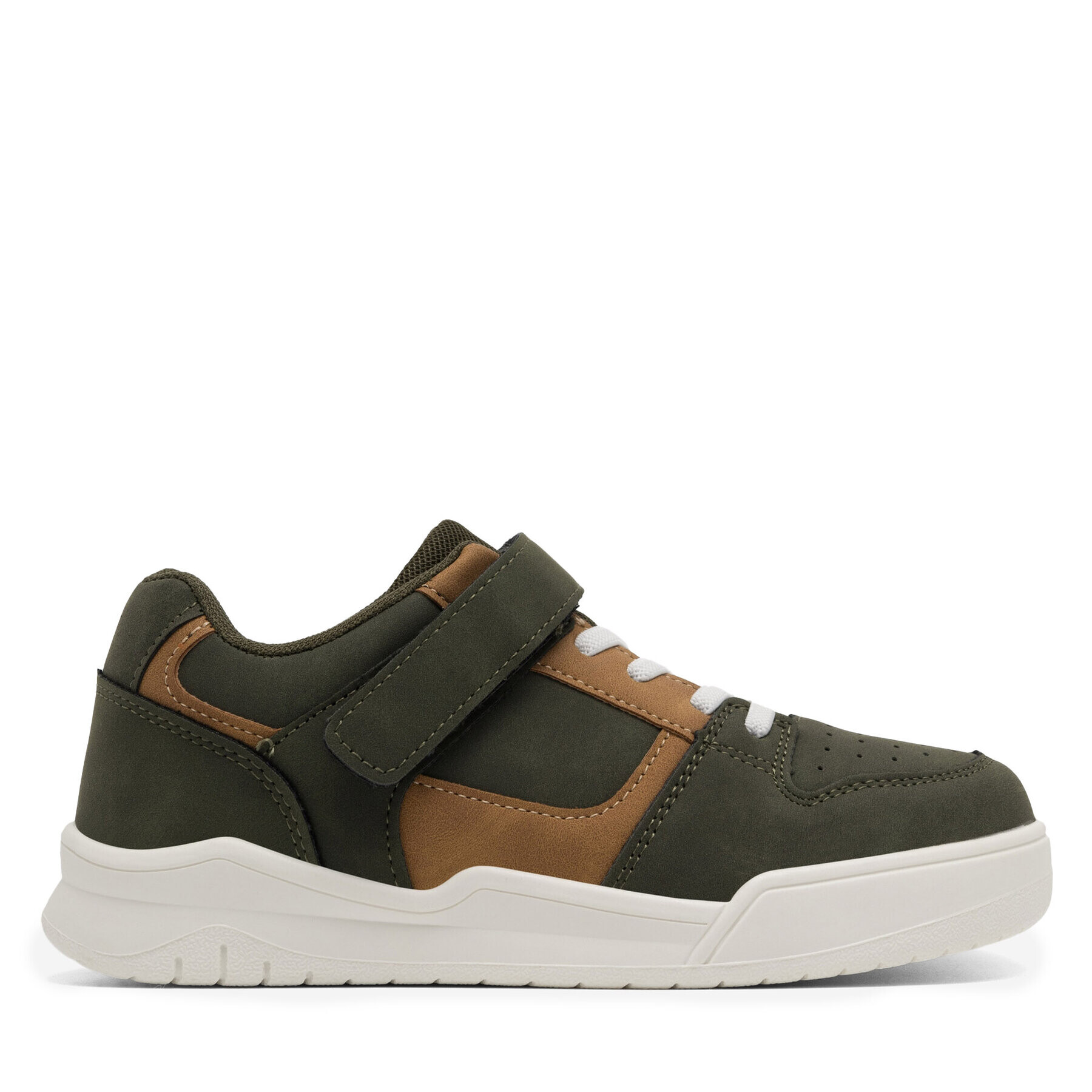 Action Boy Sneakersy AVO-266-065 Khaki - Pepit.cz