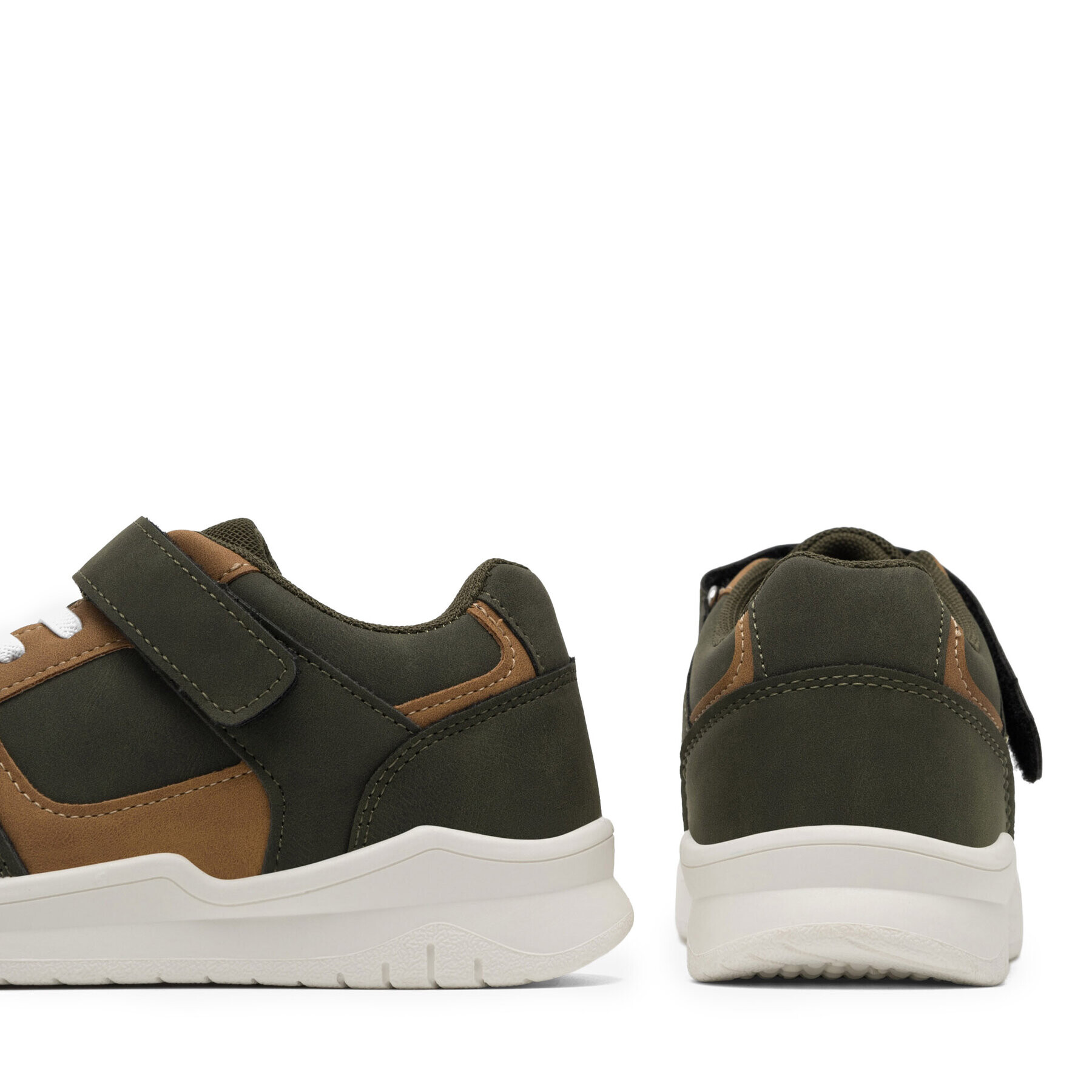 Action Boy Sneakersy AVO-266-065 Khaki - Pepit.cz