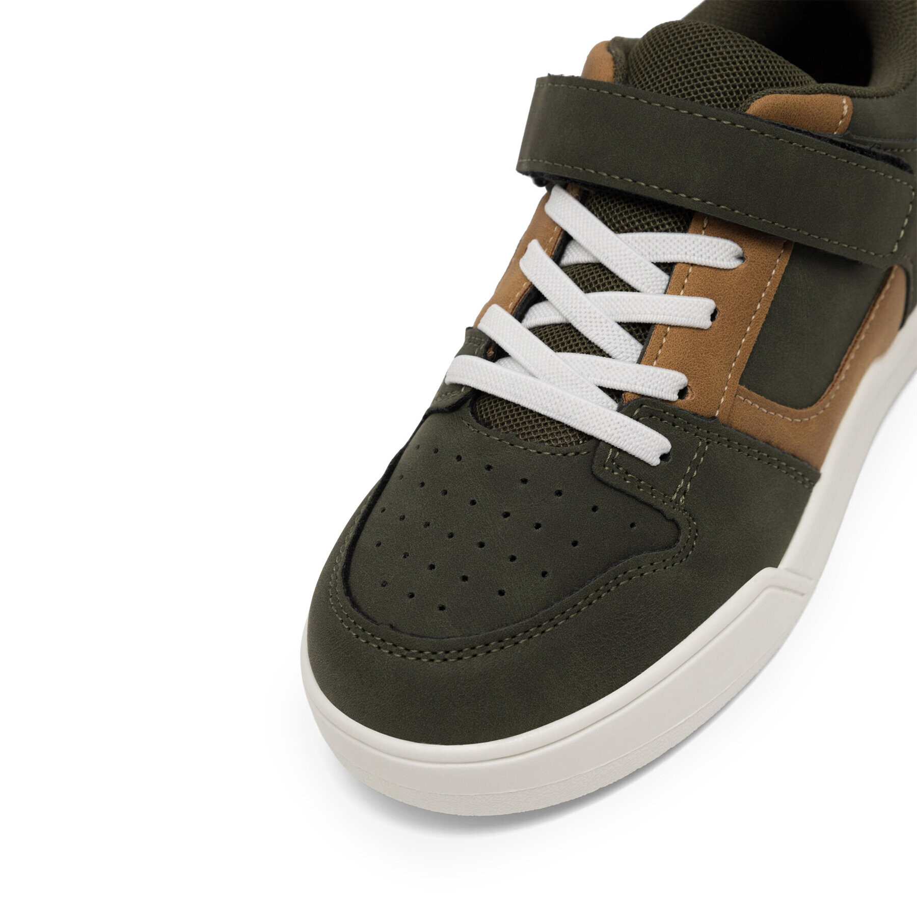 Action Boy Sneakersy AVO-266-065 Khaki - Pepit.cz