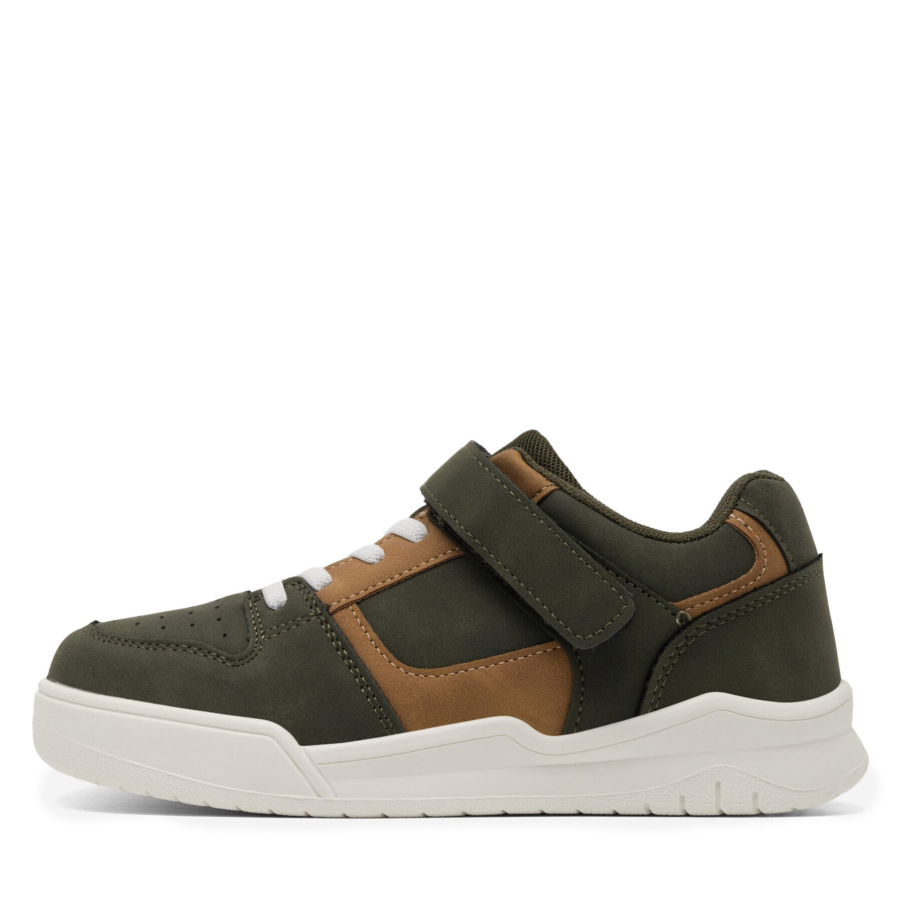 Action Boy Sneakersy AVO-266-065 Khaki - Pepit.cz