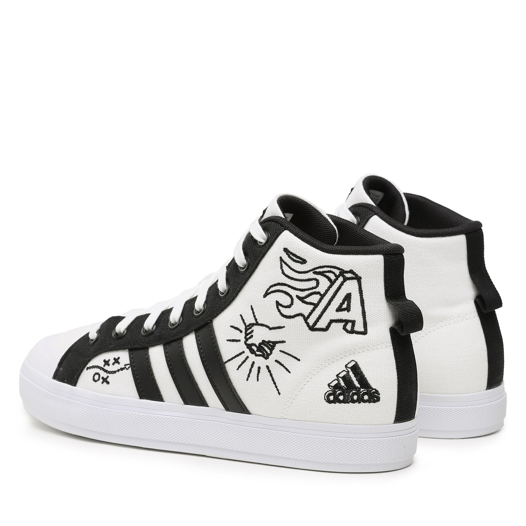 adidas Boty Bravada 2.0 Mid ID7353 Bílá - Pepit.cz