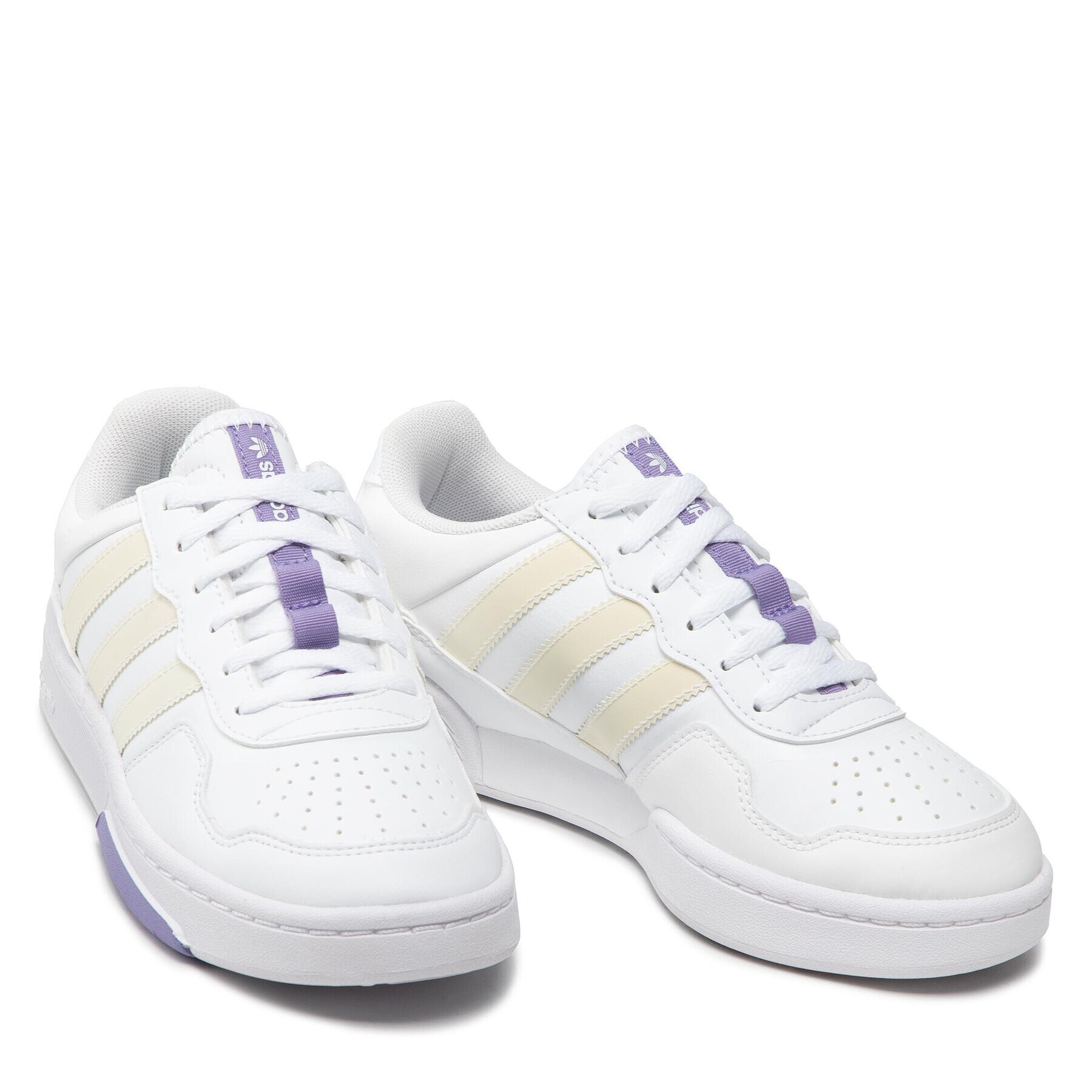 adidas Boty Courtic J GY3642 Bílá - Pepit.cz