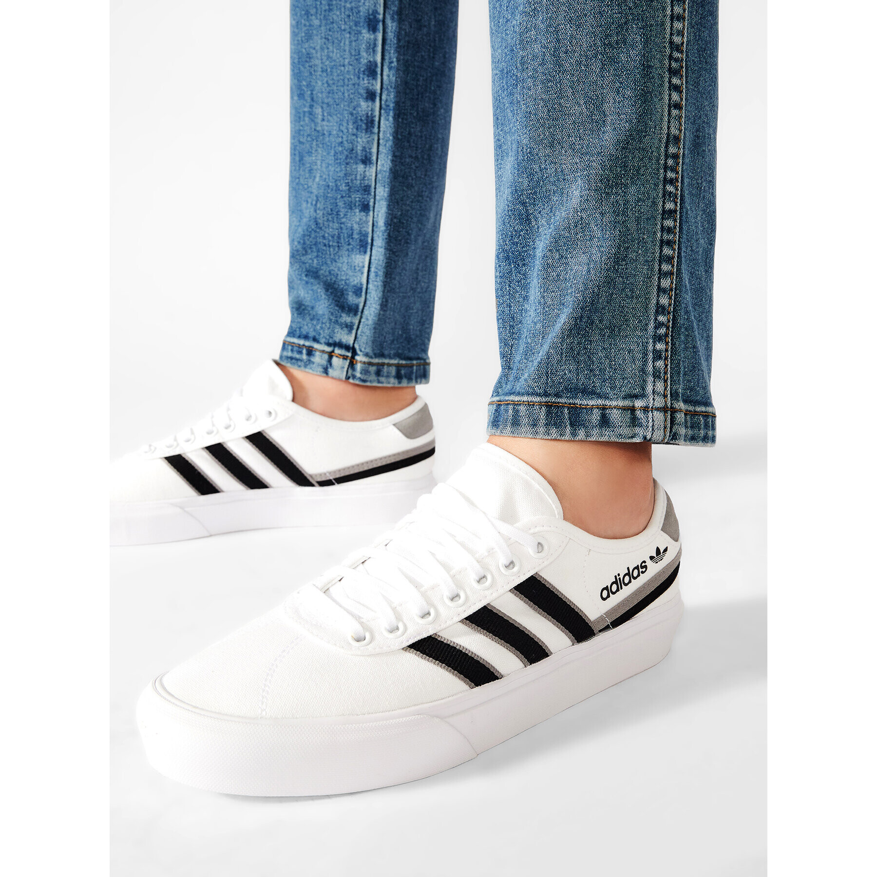 adidas Boty Delpala FY7467 Bílá - Pepit.cz