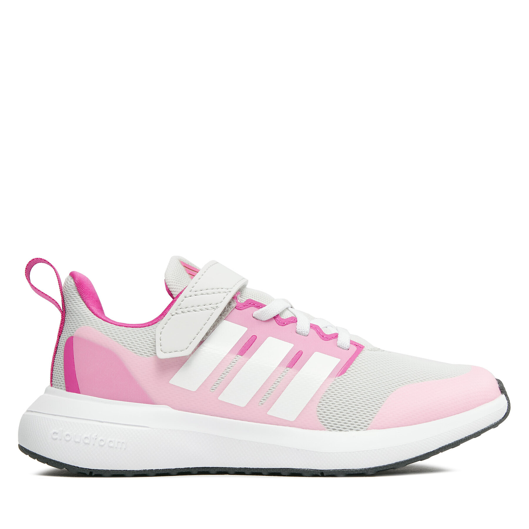 adidas Boty Fortarun 2.0 Cloudfoam Sport Running Elastic Lace Top Strap Shoes HR0290 Šedá - Pepit.cz