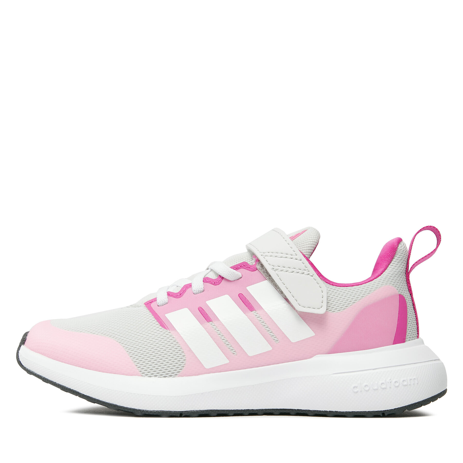 adidas Boty Fortarun 2.0 Cloudfoam Sport Running Elastic Lace Top Strap Shoes HR0290 Šedá - Pepit.cz