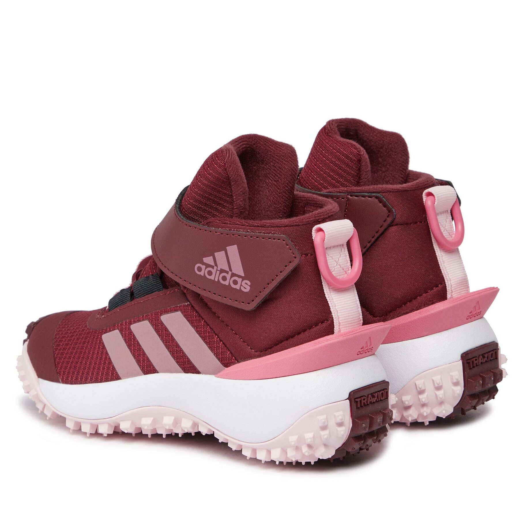 adidas Boty Fortatrail Shoes Kids IG7267 Červená - Pepit.cz