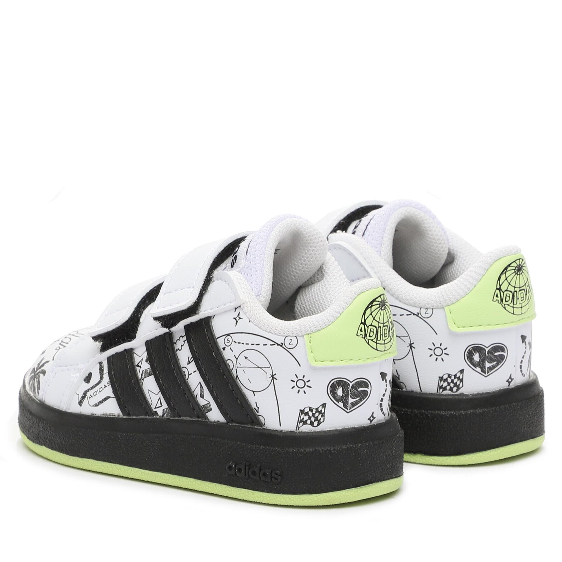 adidas Boty Grand Court 2.0 Shoes Kids IG4848 Bílá - Pepit.cz