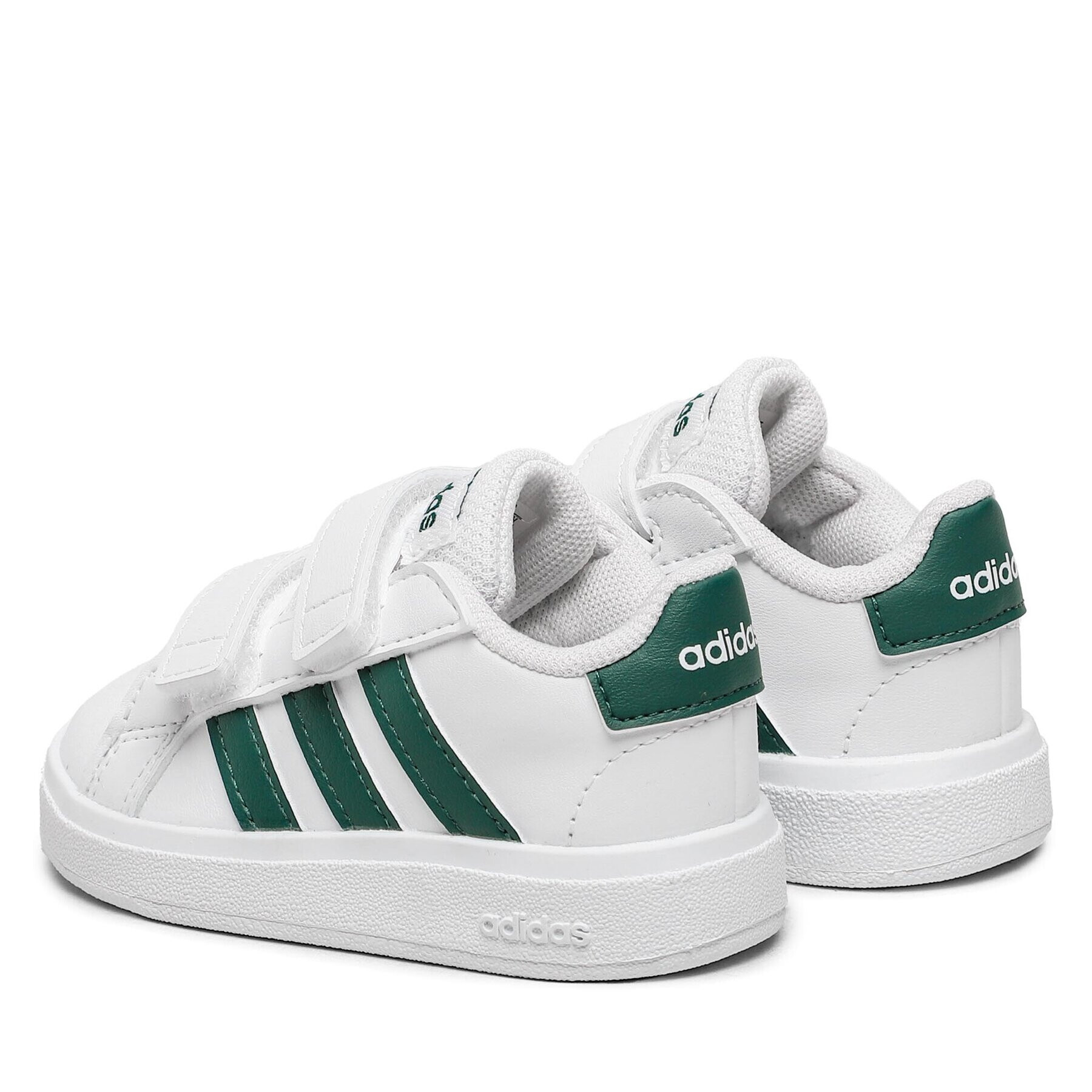 adidas Boty Grand Court Lifestyle Hook and Loop Shoes IG2560 Bílá - Pepit.cz