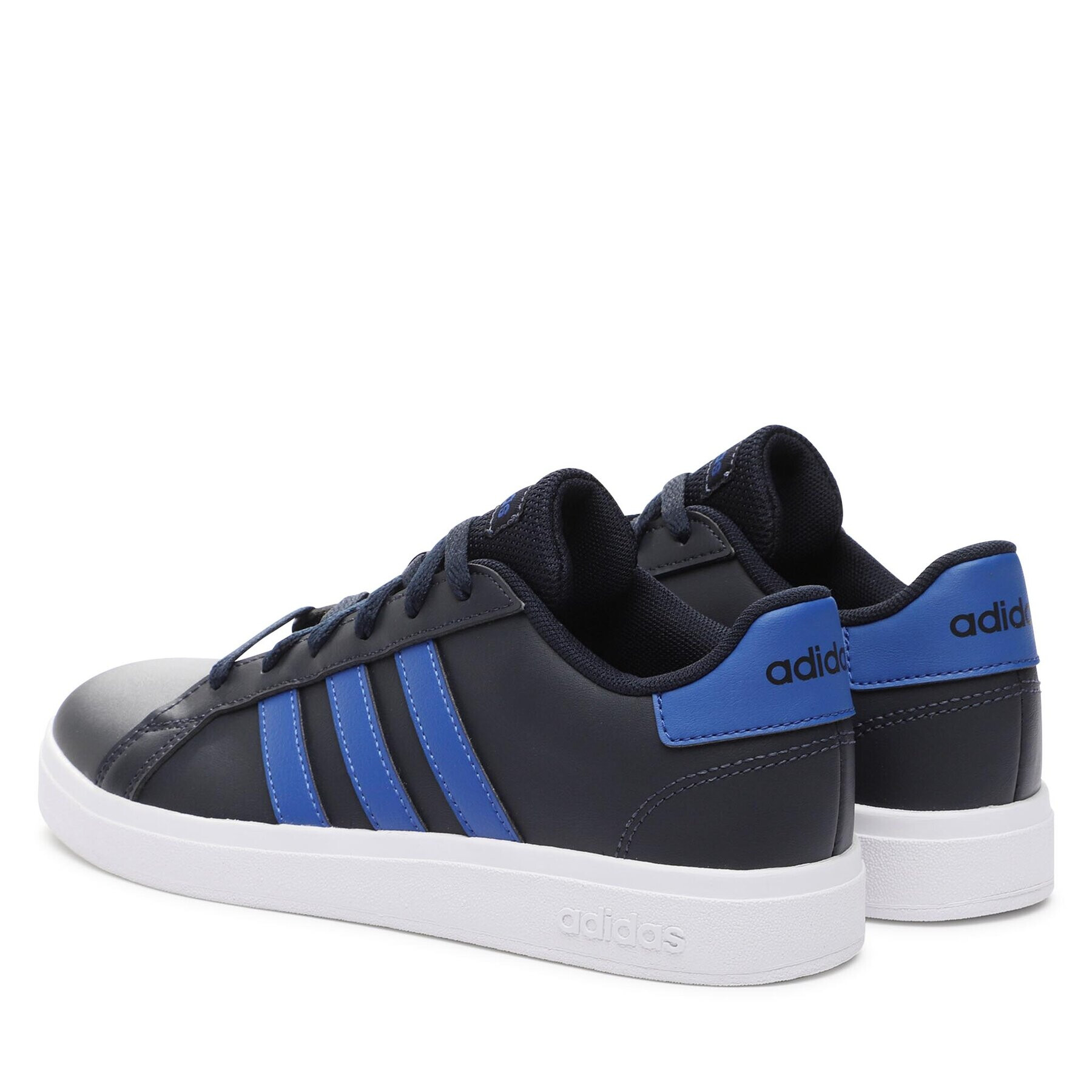 adidas Boty Grand Court Lifestyle Tennis Lace-Up Shoes IG4827 Modrá - Pepit.cz