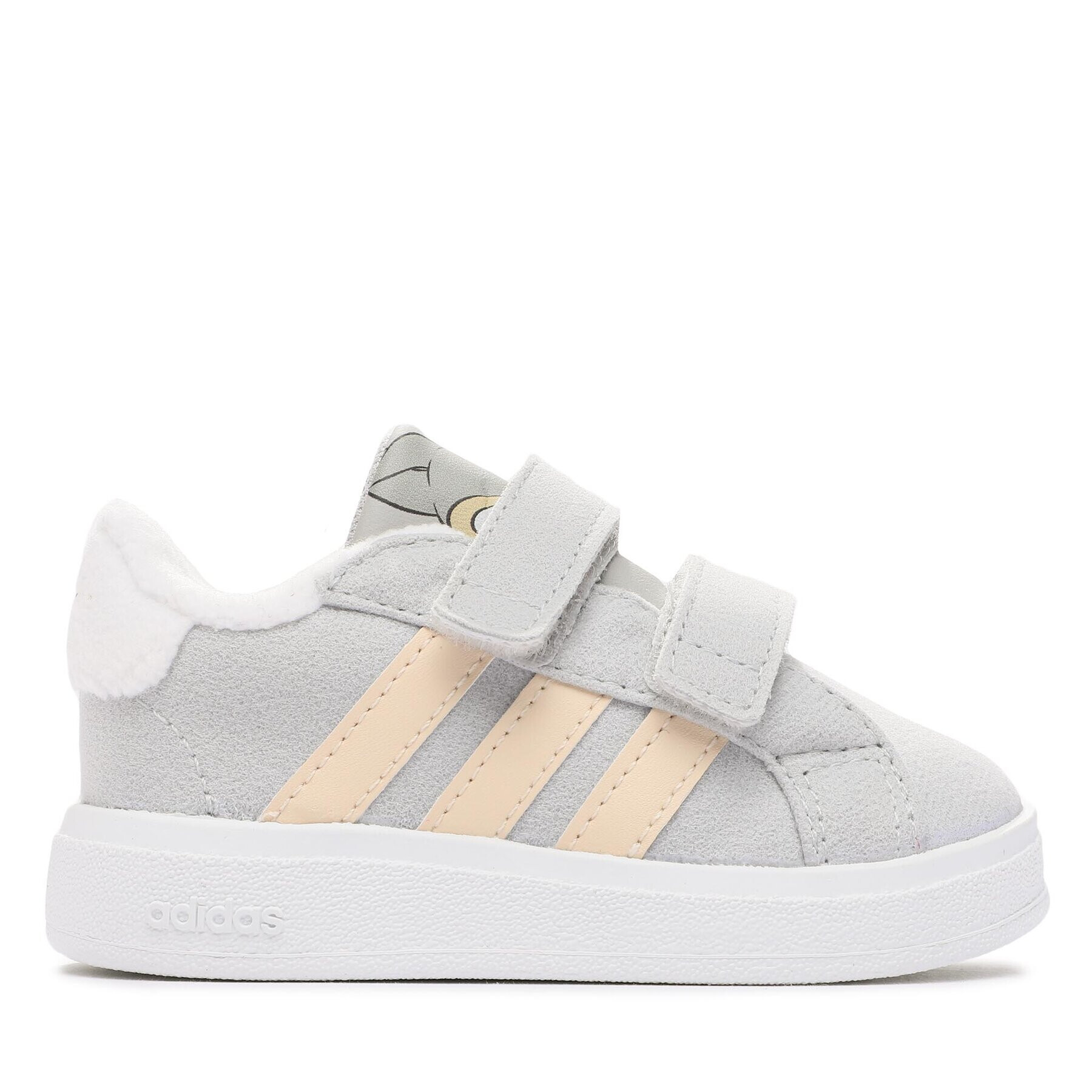 adidas Boty Grand Court x Disney Bambi Thumper Shoes Kids IG0451 Šedá - Pepit.cz