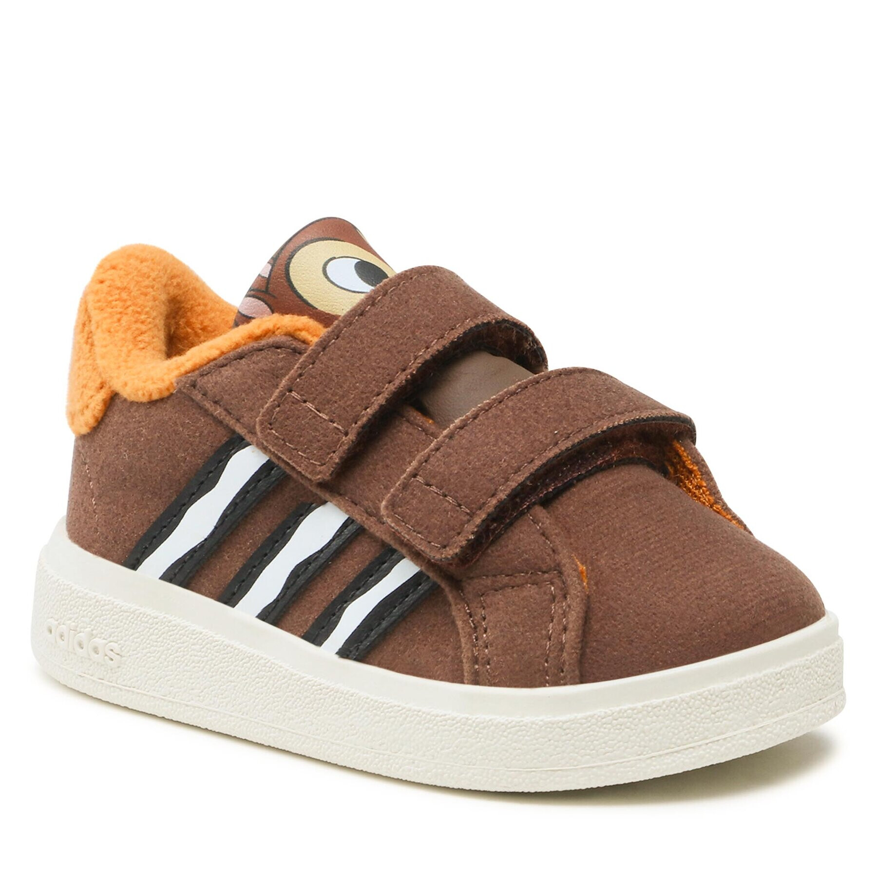 adidas Boty Grand Court x Disney Chipmunks Shoes Kids IG0452 Hnědá - Pepit.cz