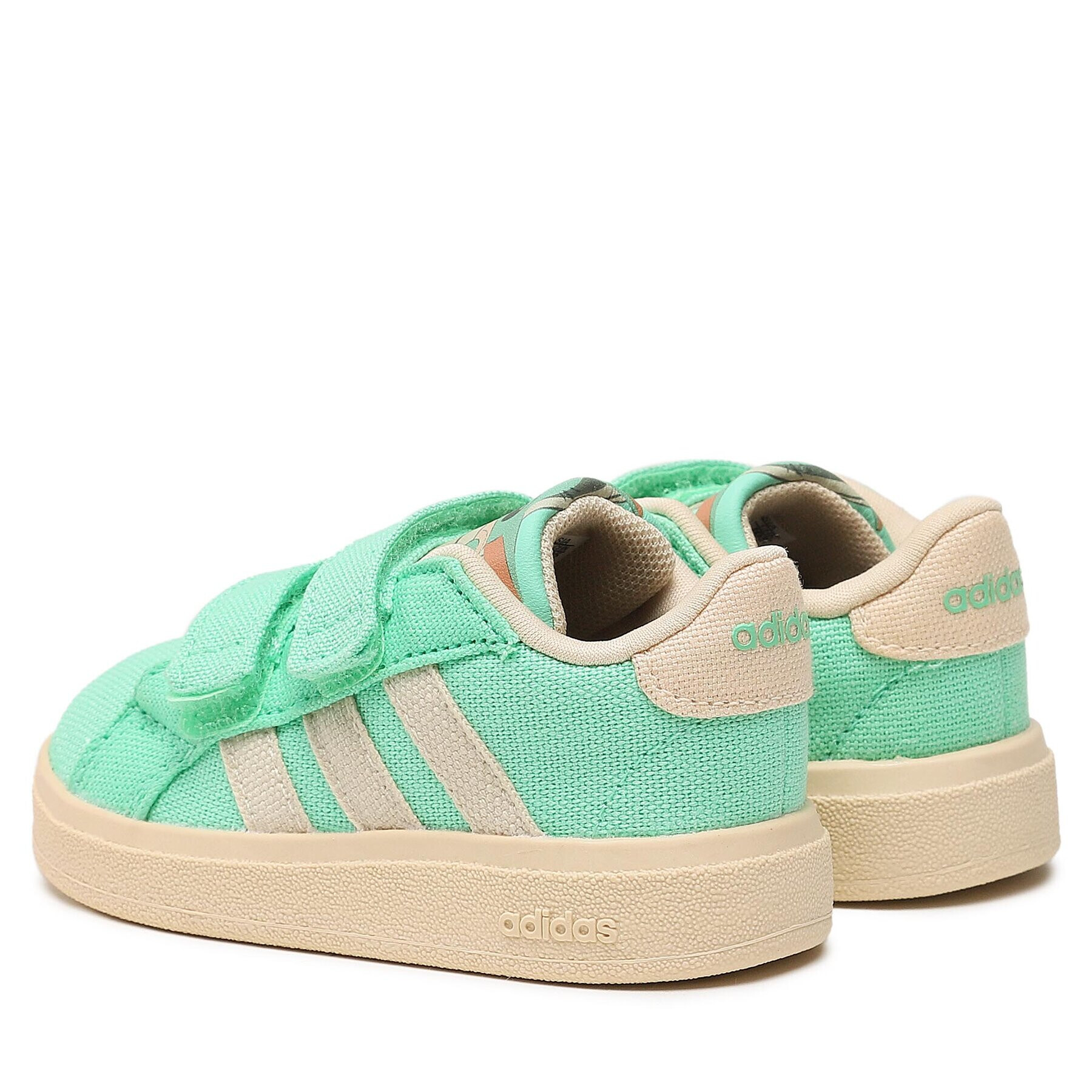 adidas Boty Grand Court x Disney Grogu Shoes Kids IG0450 Zelená - Pepit.cz