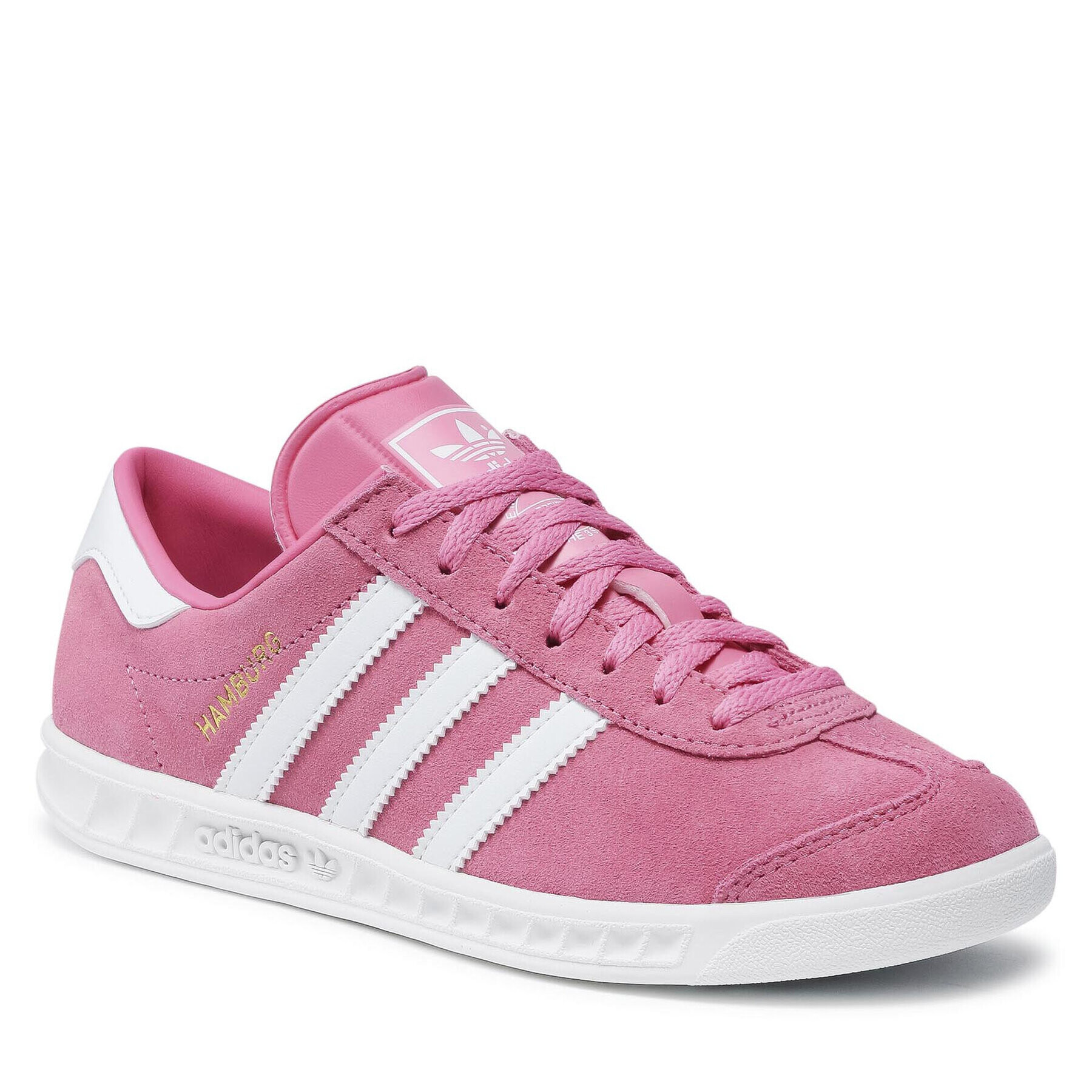 adidas Boty Hamburg J GZ7408 Růžová - Pepit.cz