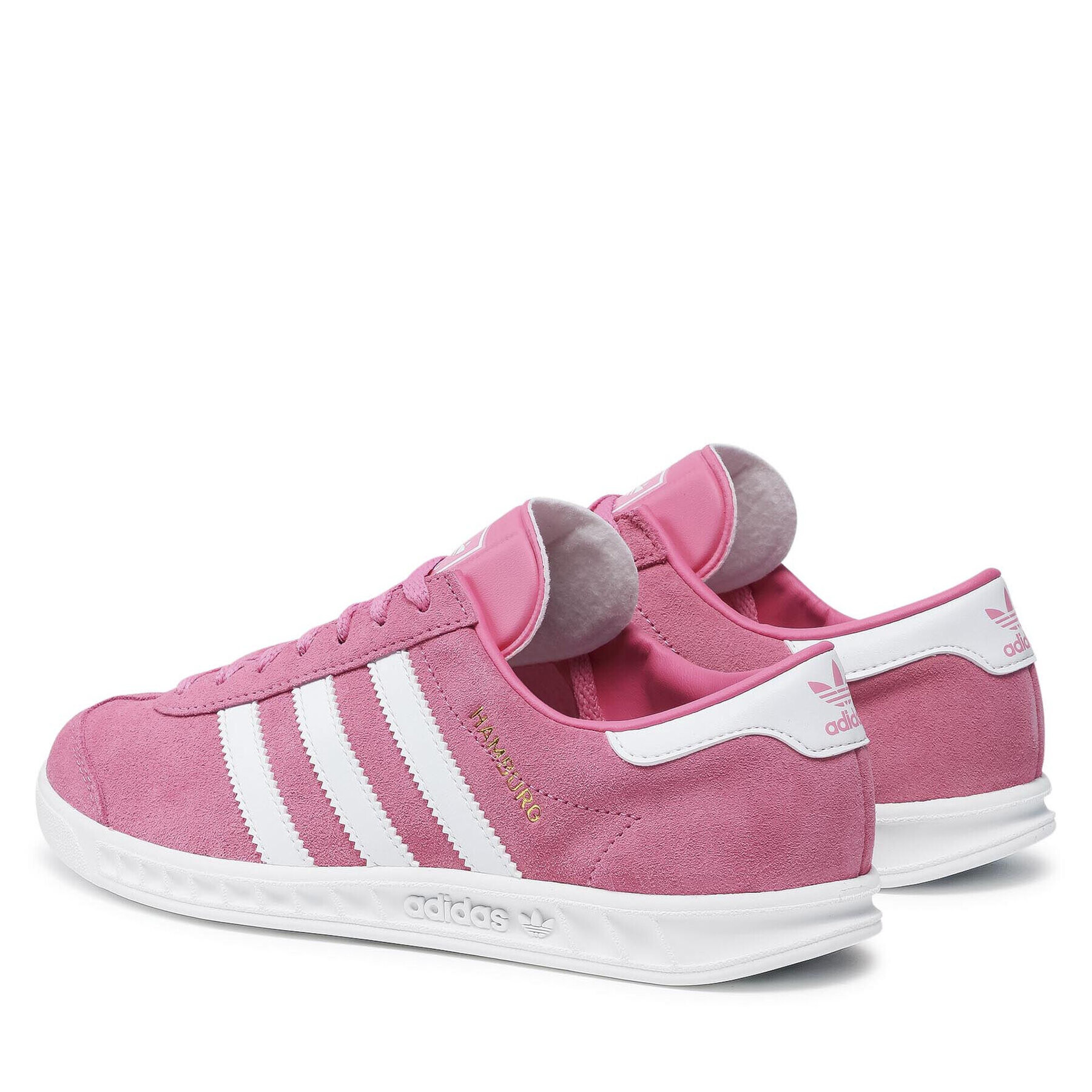 adidas Boty Hamburg J GZ7408 Růžová - Pepit.cz