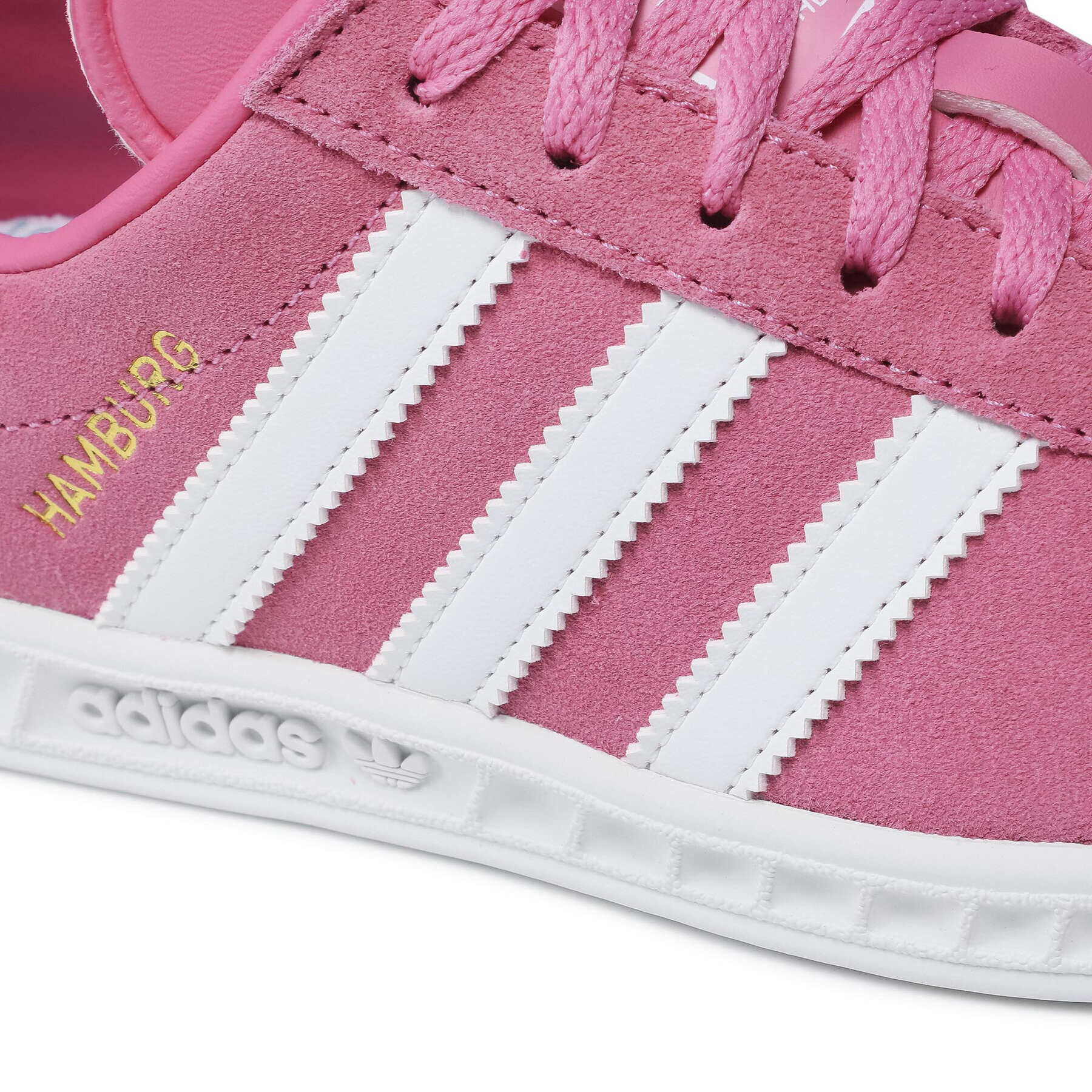 adidas Boty Hamburg J GZ7408 Růžová - Pepit.cz