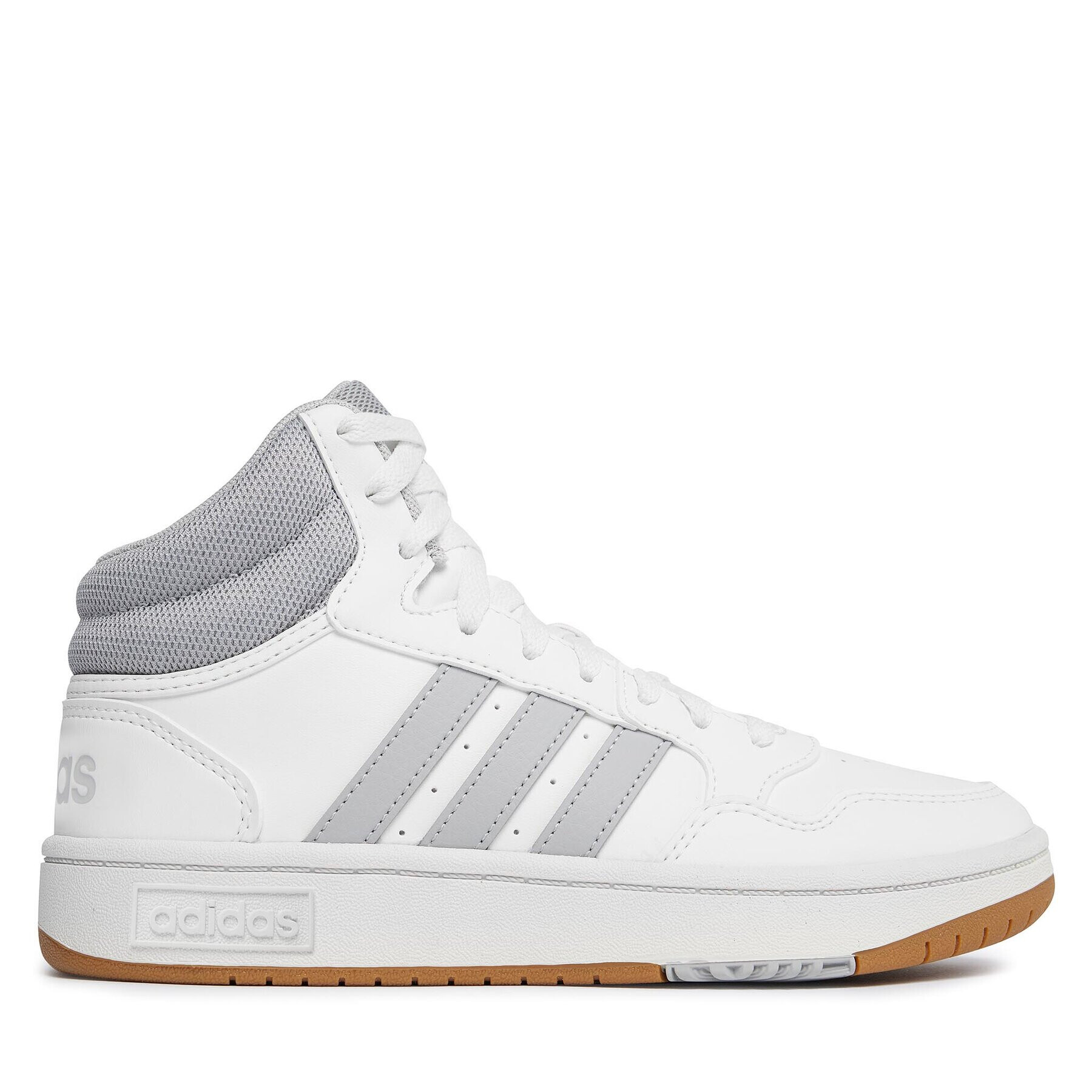 adidas Boty Hoops 3.0 Mid Lifestyle Basketball Classic Vintage Shoes IG5568 Bílá - Pepit.cz