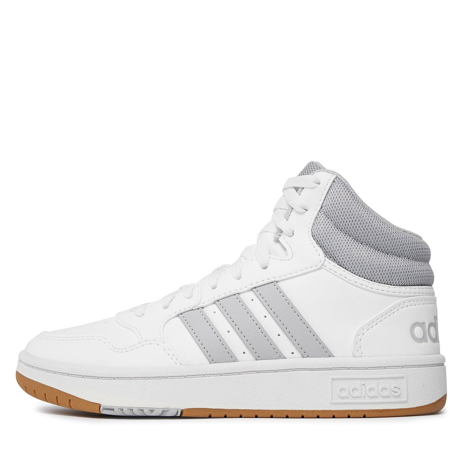 adidas Boty Hoops 3.0 Mid Lifestyle Basketball Classic Vintage Shoes IG5568 Bílá - Pepit.cz