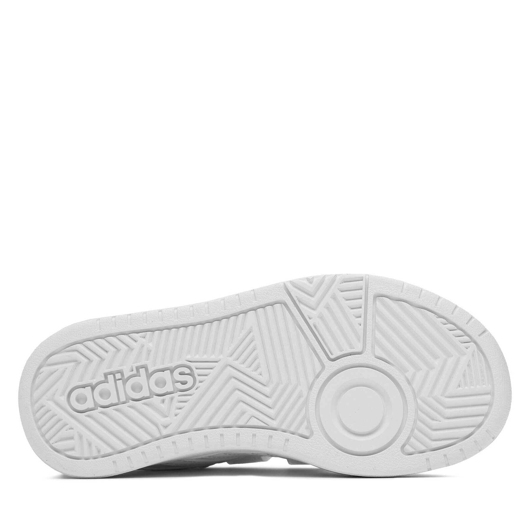 adidas Boty Hoops Lifestyle Basketball Hook-and-Loop GW0436 Bílá - Pepit.cz