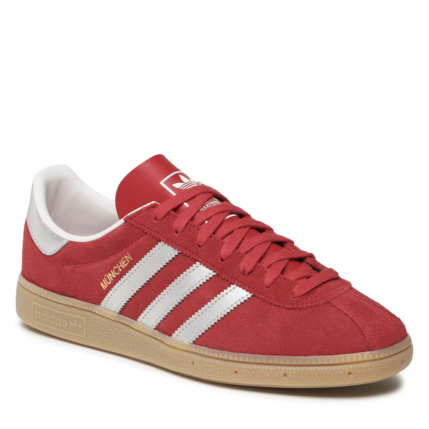 adidas Boty Munchen Shoes GY7402 Červená - Pepit.cz