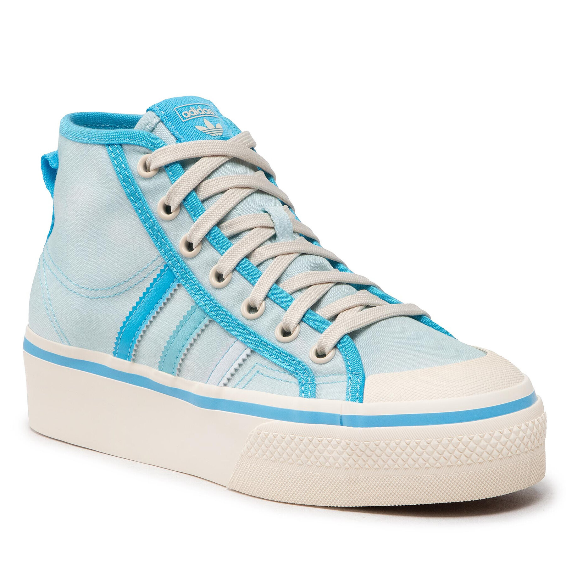 adidas Boty Nizza Platform Mid GX4604 Modrá - Pepit.cz