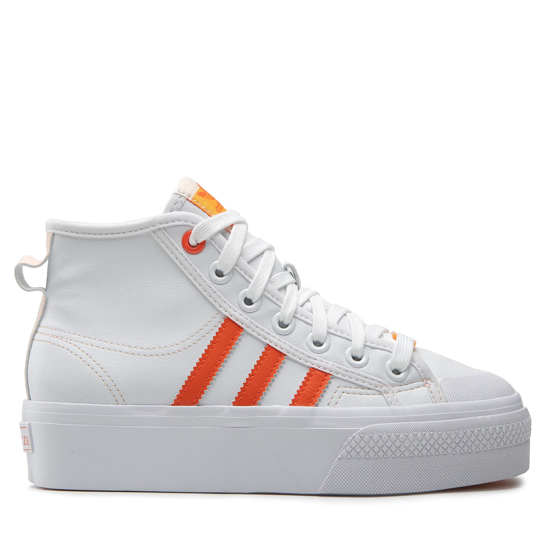 adidas Boty Nizza Platform Mid Her Veg GY1897 Bílá - Pepit.cz