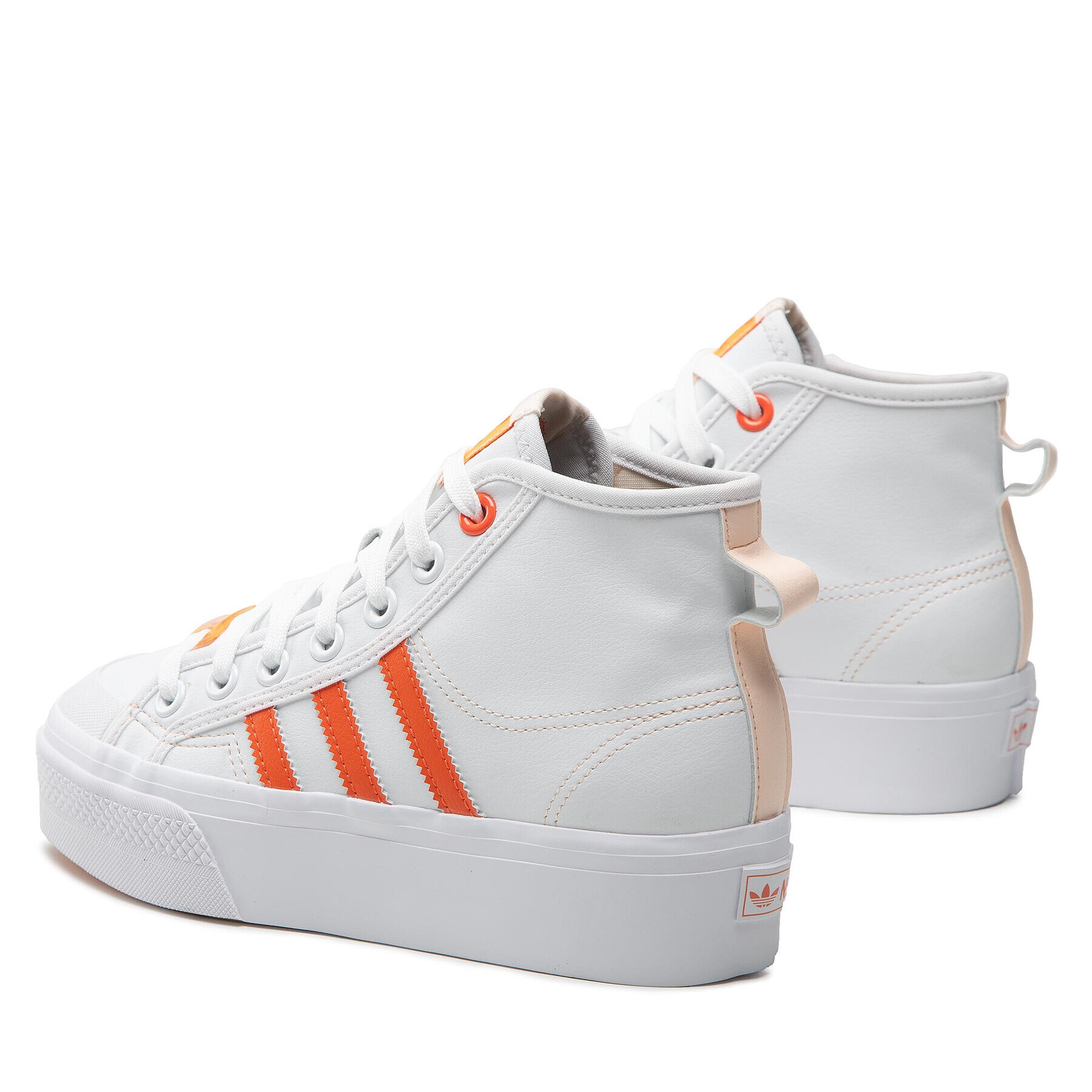 adidas Boty Nizza Platform Mid Her Veg GY1897 Bílá - Pepit.cz