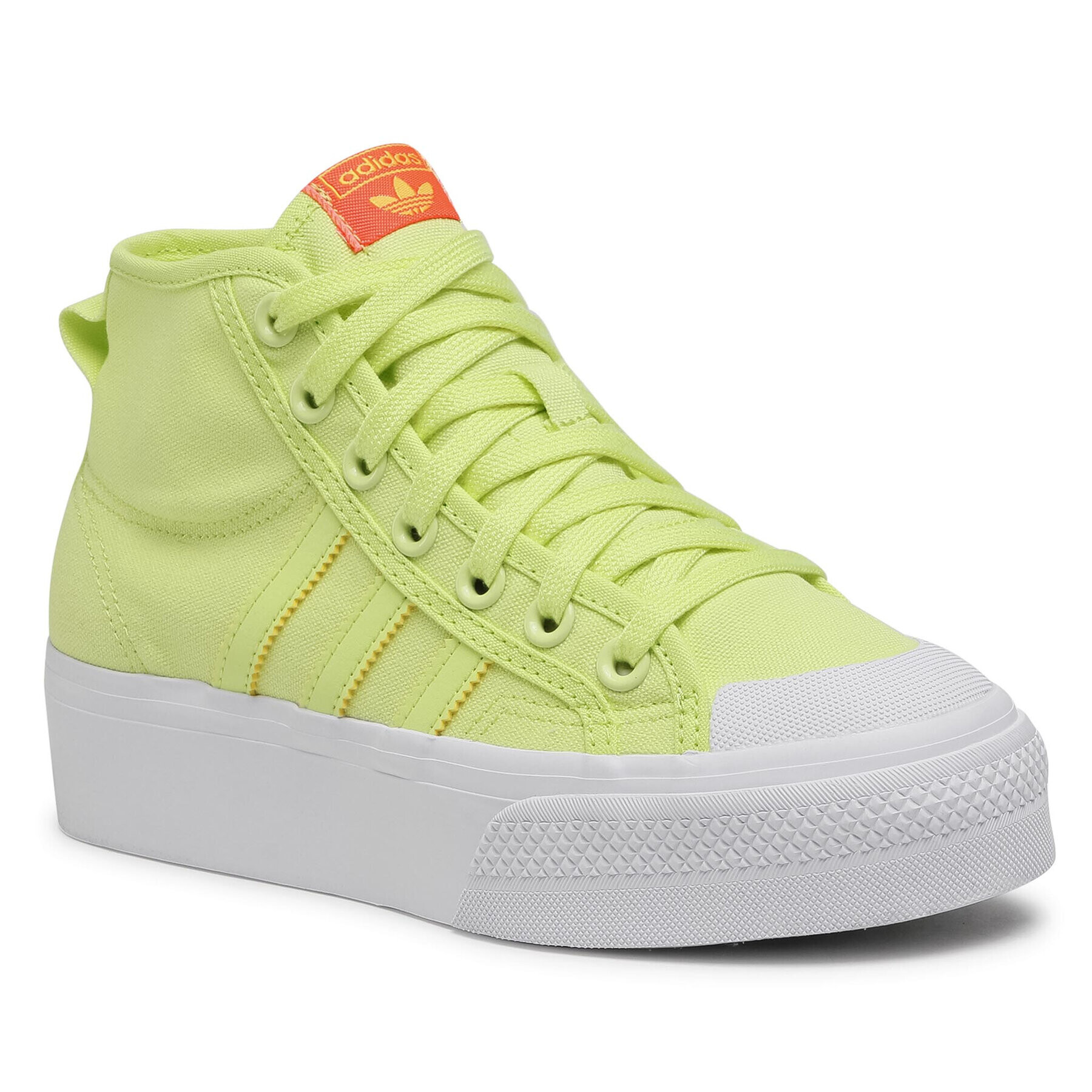 adidas Boty Nizza Platform Mid W FY7580 Žlutá - Pepit.cz