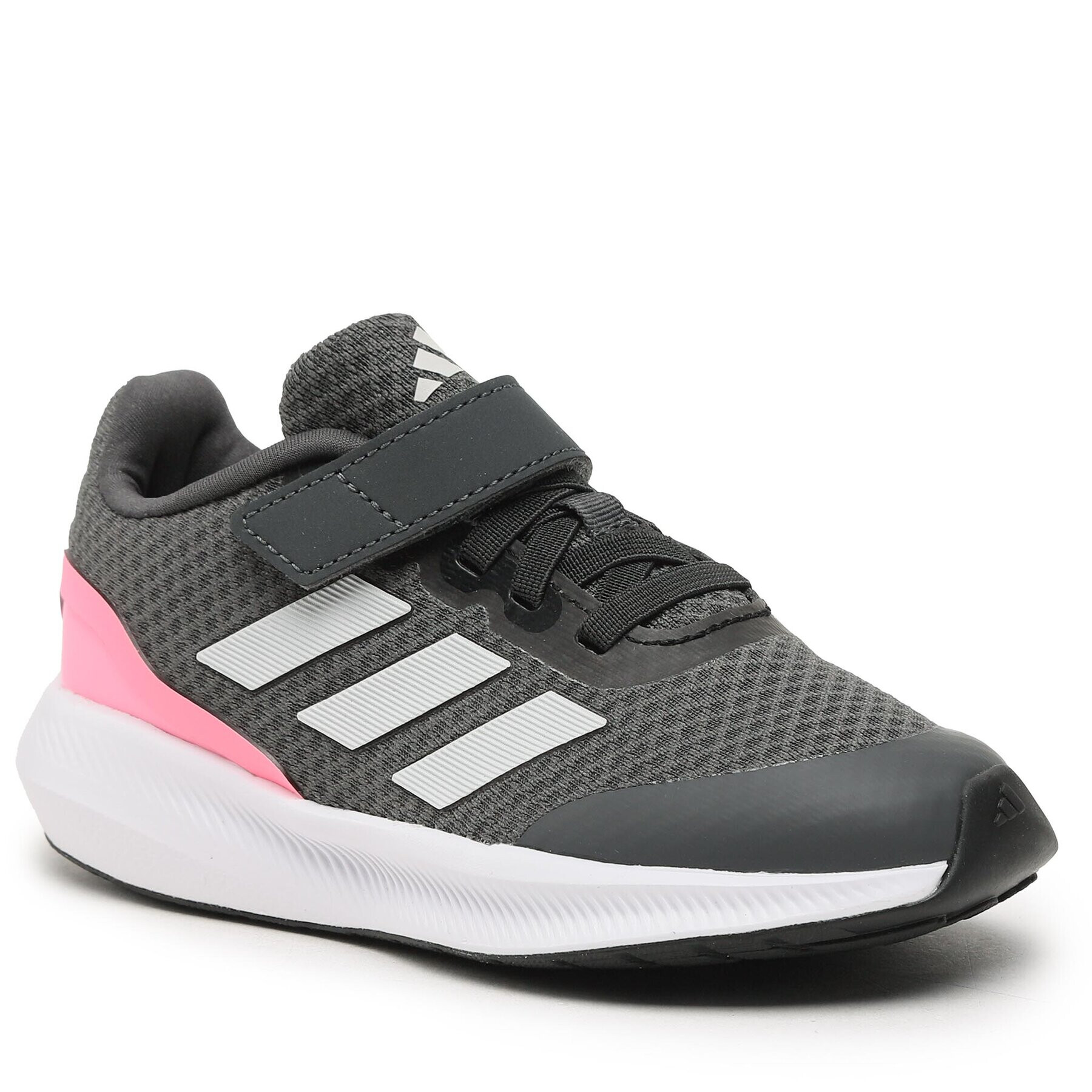 adidas Boty Runfalcon 3.0 Sport Running Elastic Lace Top Strap Shoes HP5873 Šedá - Pepit.cz