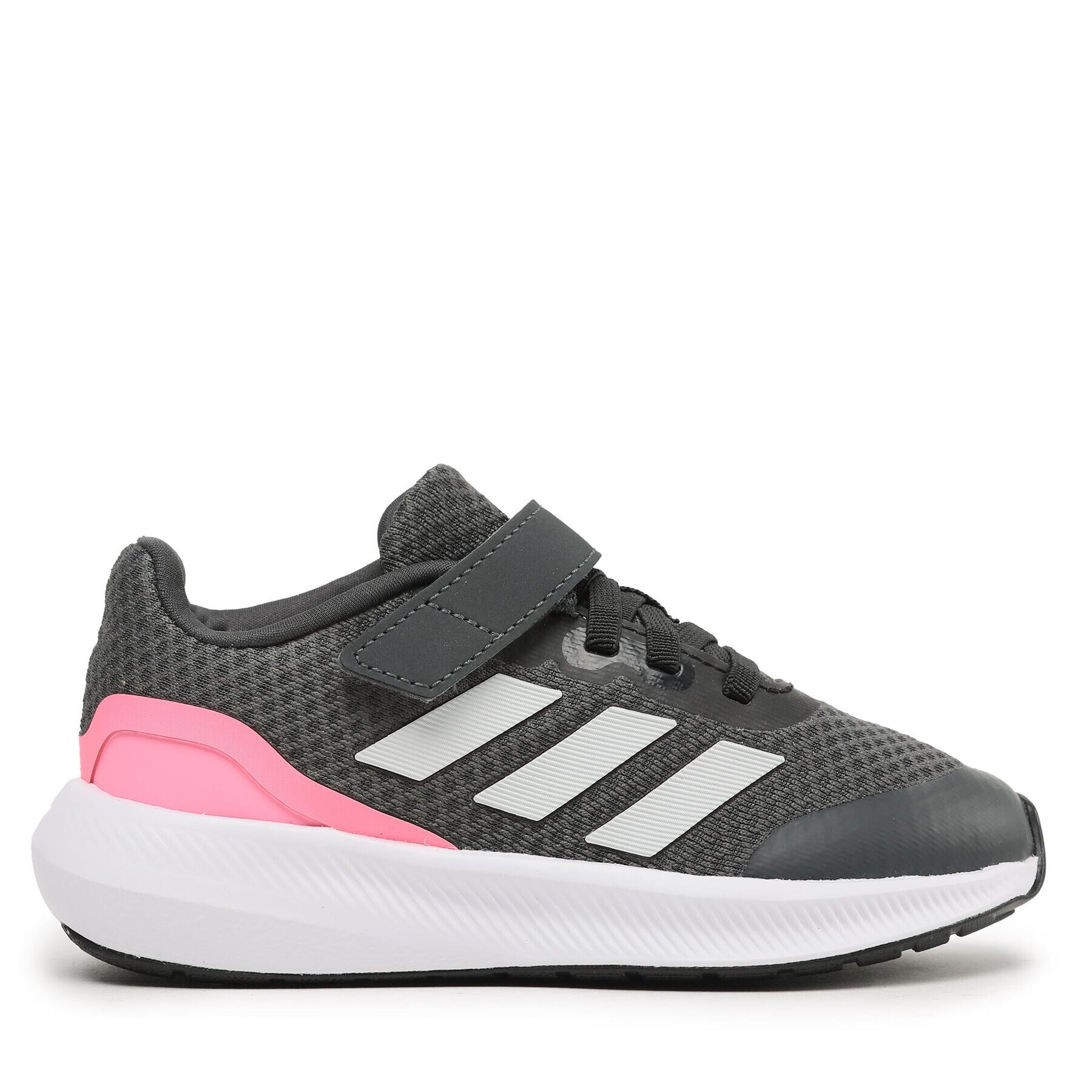 adidas Boty Runfalcon 3.0 Sport Running Elastic Lace Top Strap Shoes HP5873 Šedá - Pepit.cz