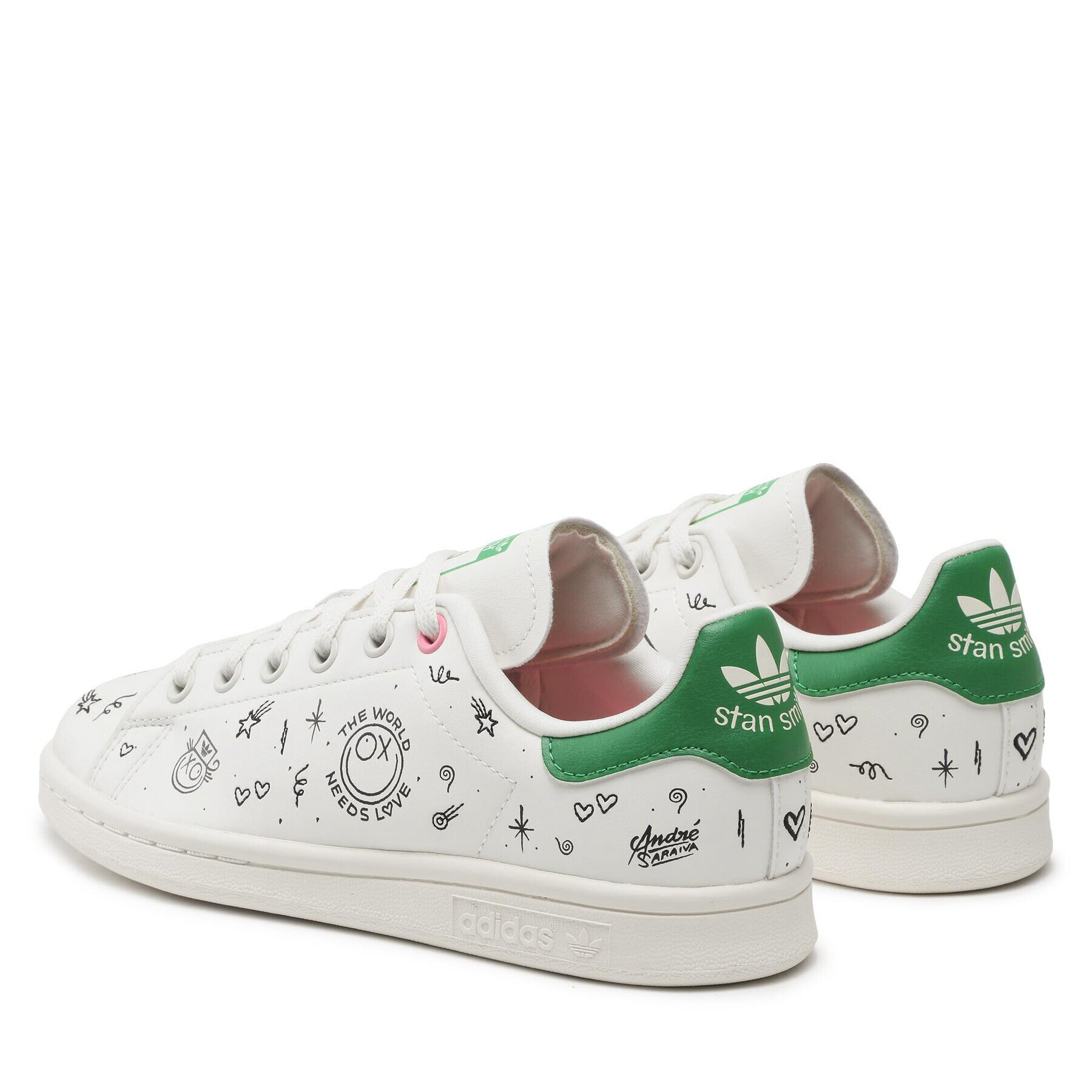 adidas Boty Stan Smith J GY1786 Bílá - Pepit.cz