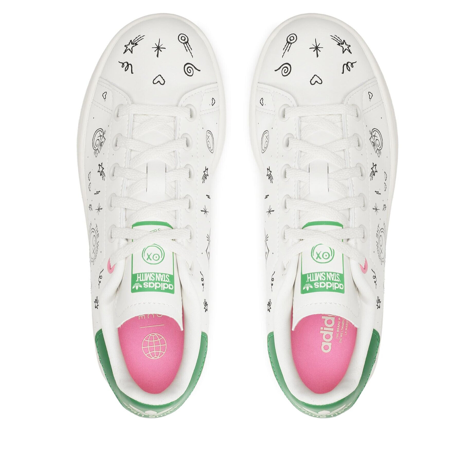 adidas Boty Stan Smith J GY1786 Bílá - Pepit.cz