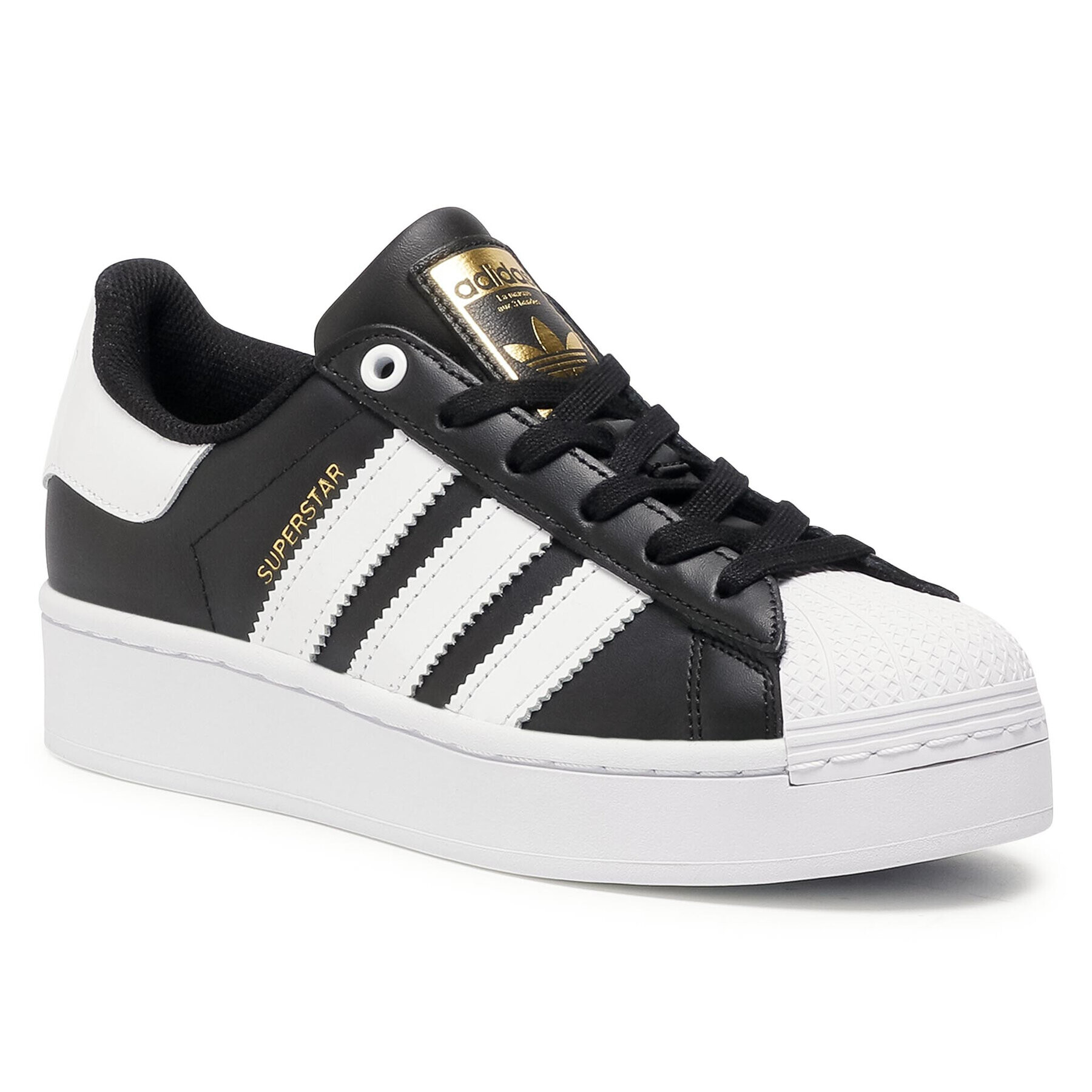 adidas Boty Superstar Bold W FV3335 Černá - Pepit.cz