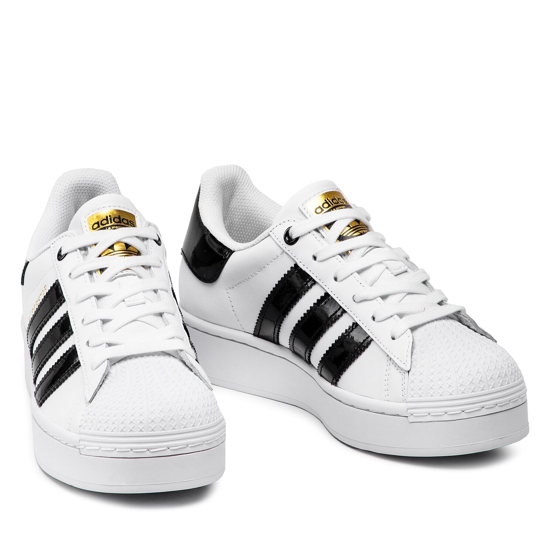 adidas Boty Superstar Bold W FV3336 Bílá - Pepit.cz