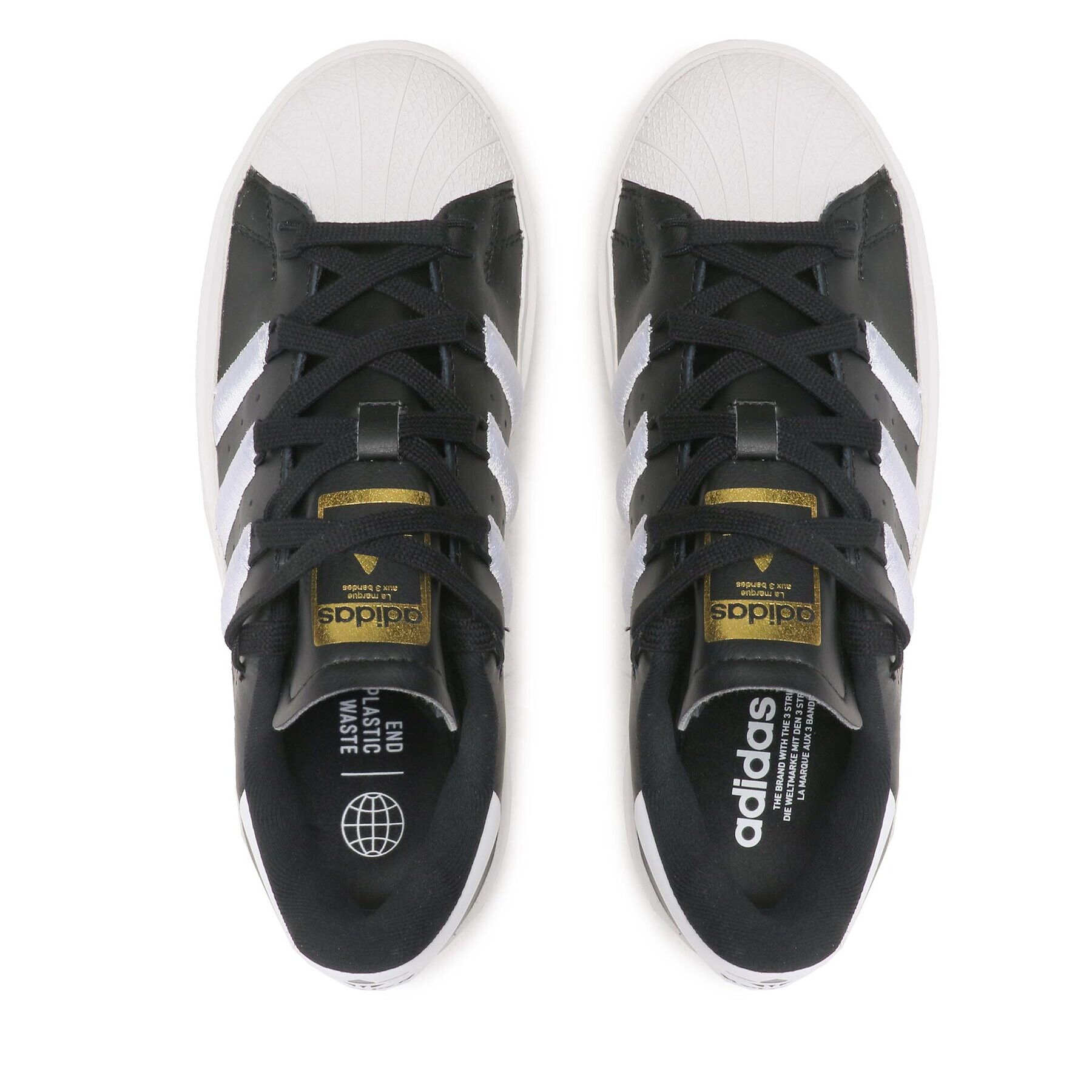 adidas Boty Superstar Bonega Shoes GX1841 Černá - Pepit.cz