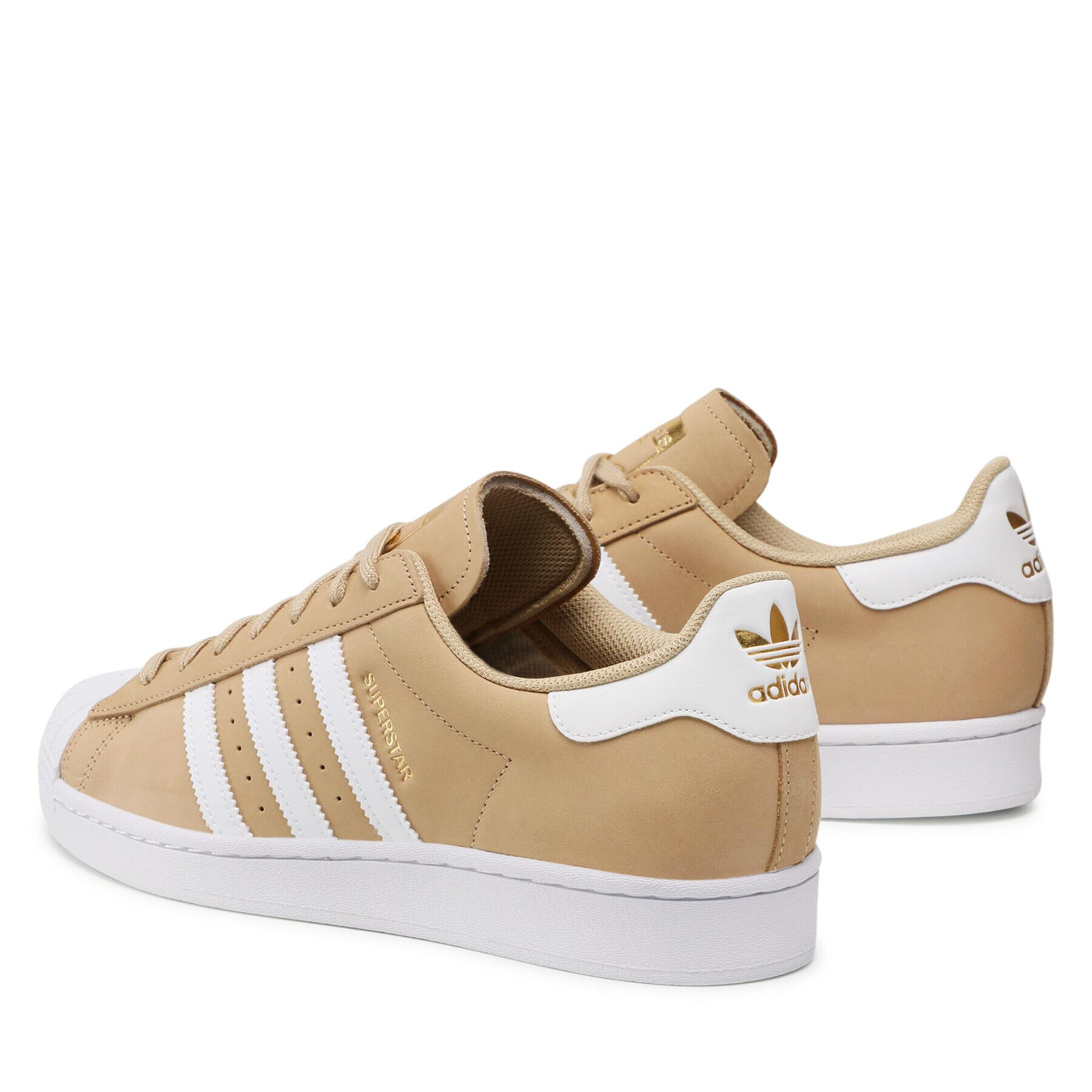 adidas Boty Superstar H00164 Hnědá - Pepit.cz