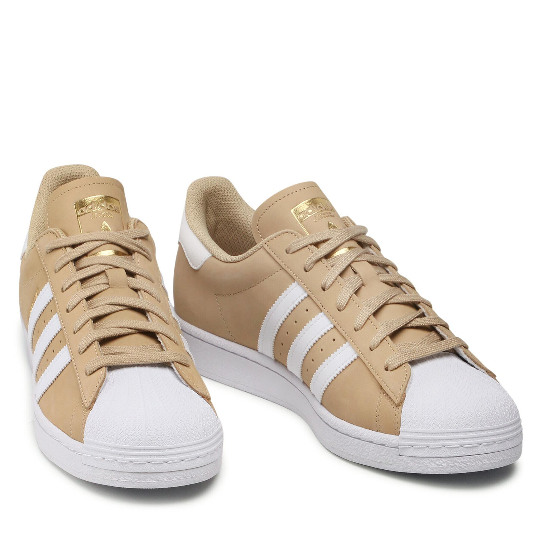 adidas Boty Superstar H00164 Hnědá - Pepit.cz