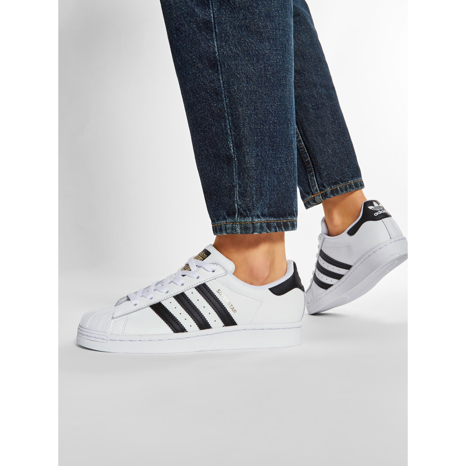 adidas Boty Superstar J FU7712 Bílá - Pepit.cz