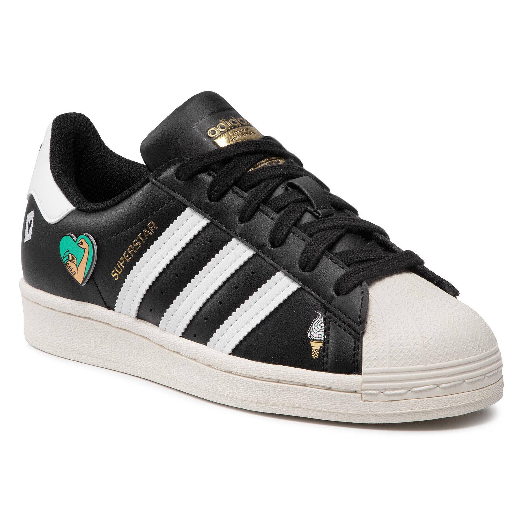 adidas Boty Superstar J FX5880 Černá - Pepit.cz