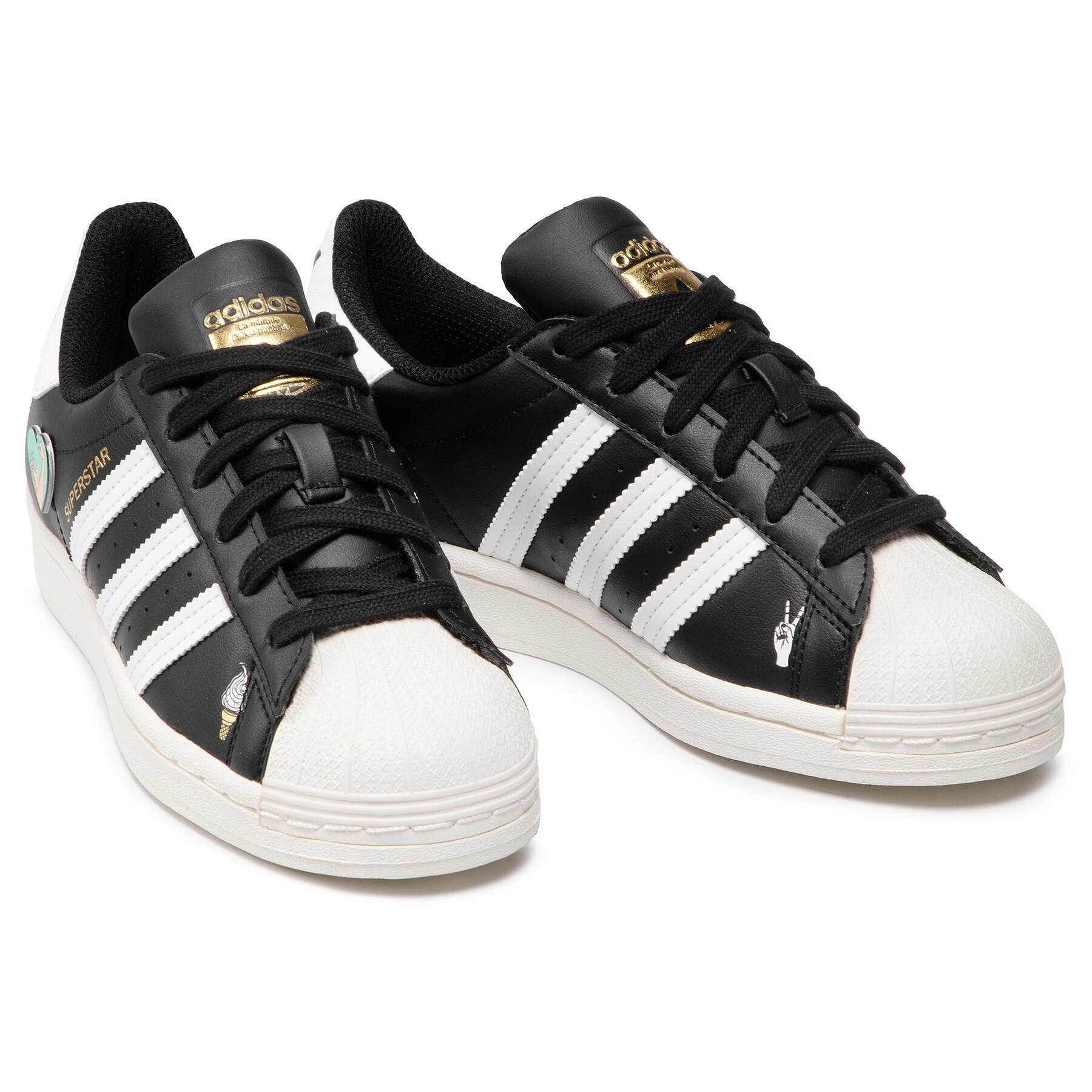 adidas Boty Superstar J FX5880 Černá - Pepit.cz