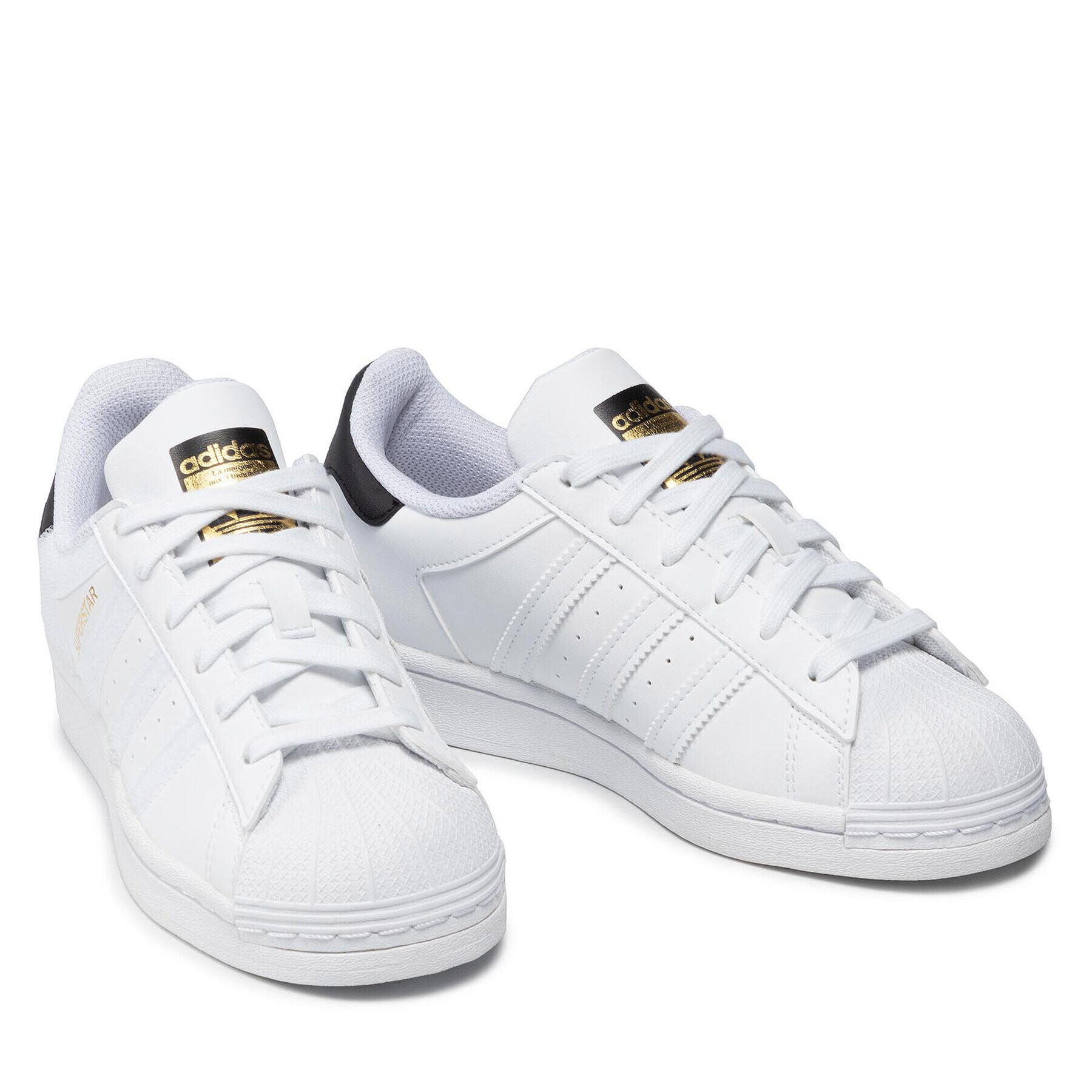 adidas Boty Superstar J Q47342 Bílá - Pepit.cz