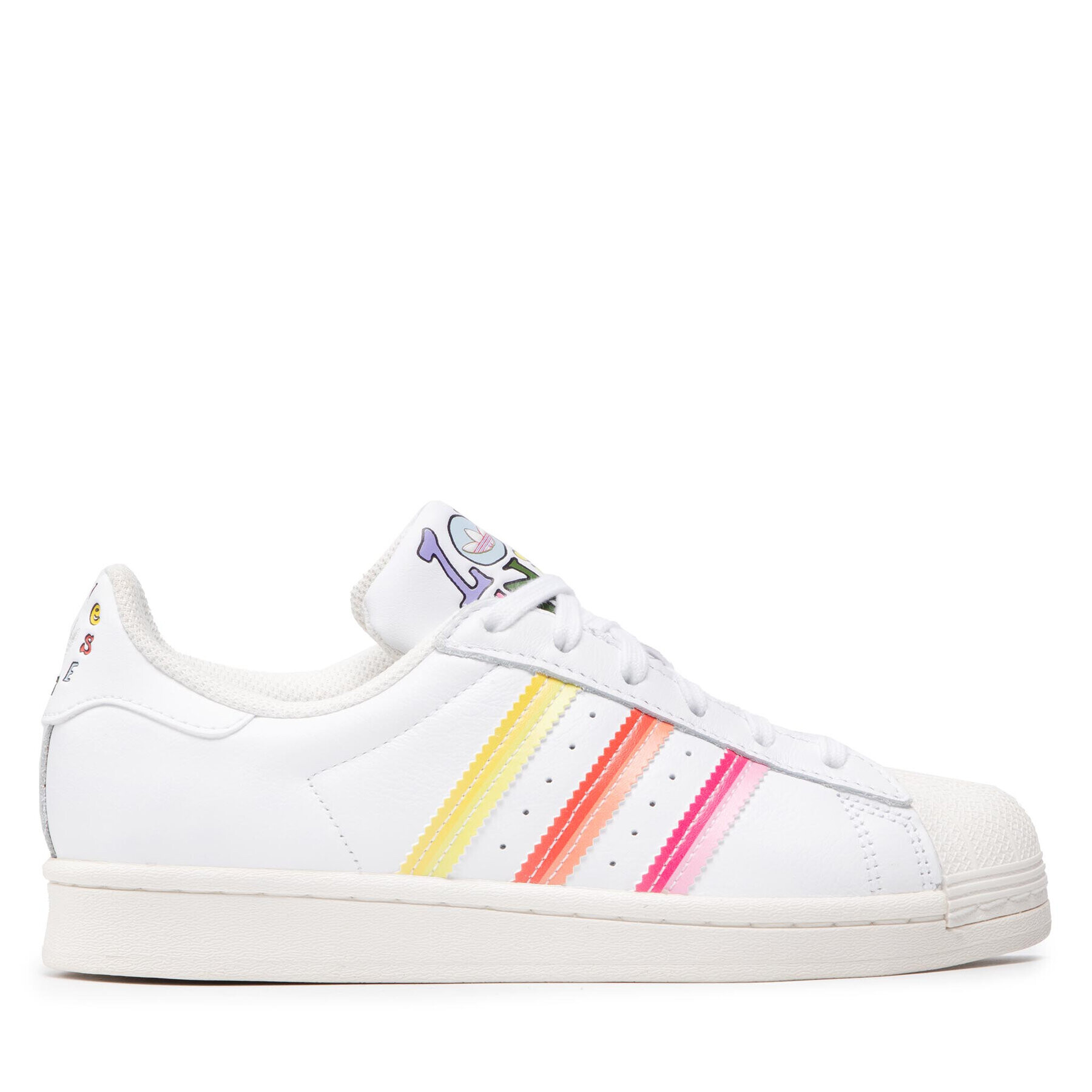 adidas Boty Superstar Pride GW2415 Bílá - Pepit.cz