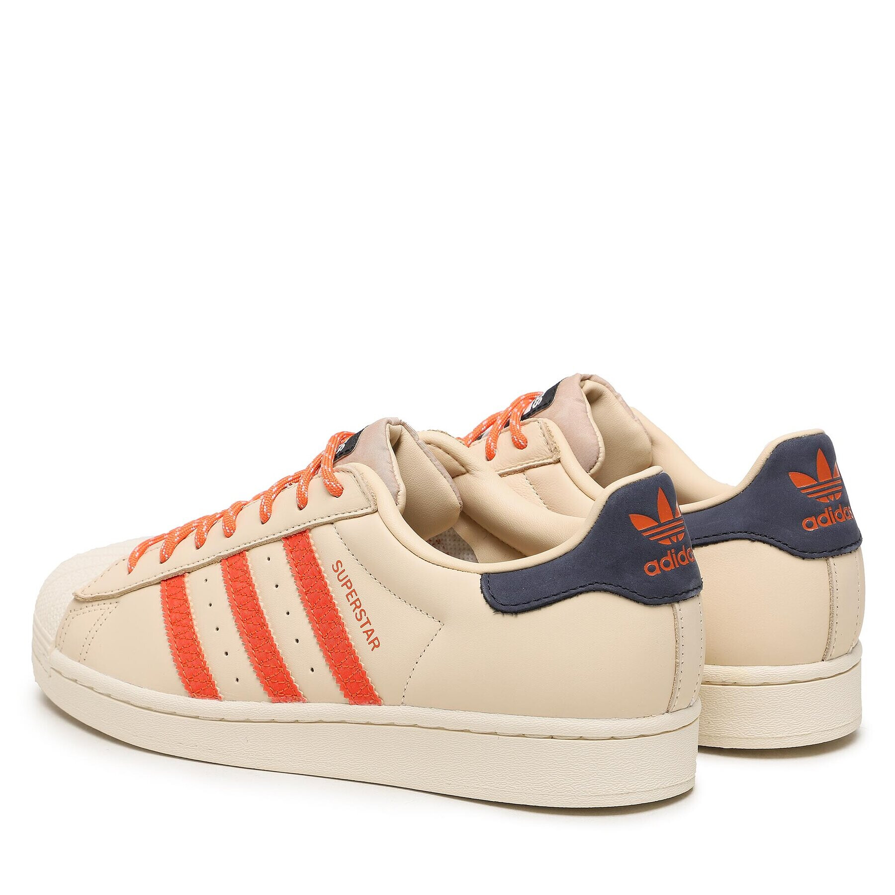 adidas Boty Superstar Shoes GW2176 Béžová - Pepit.cz