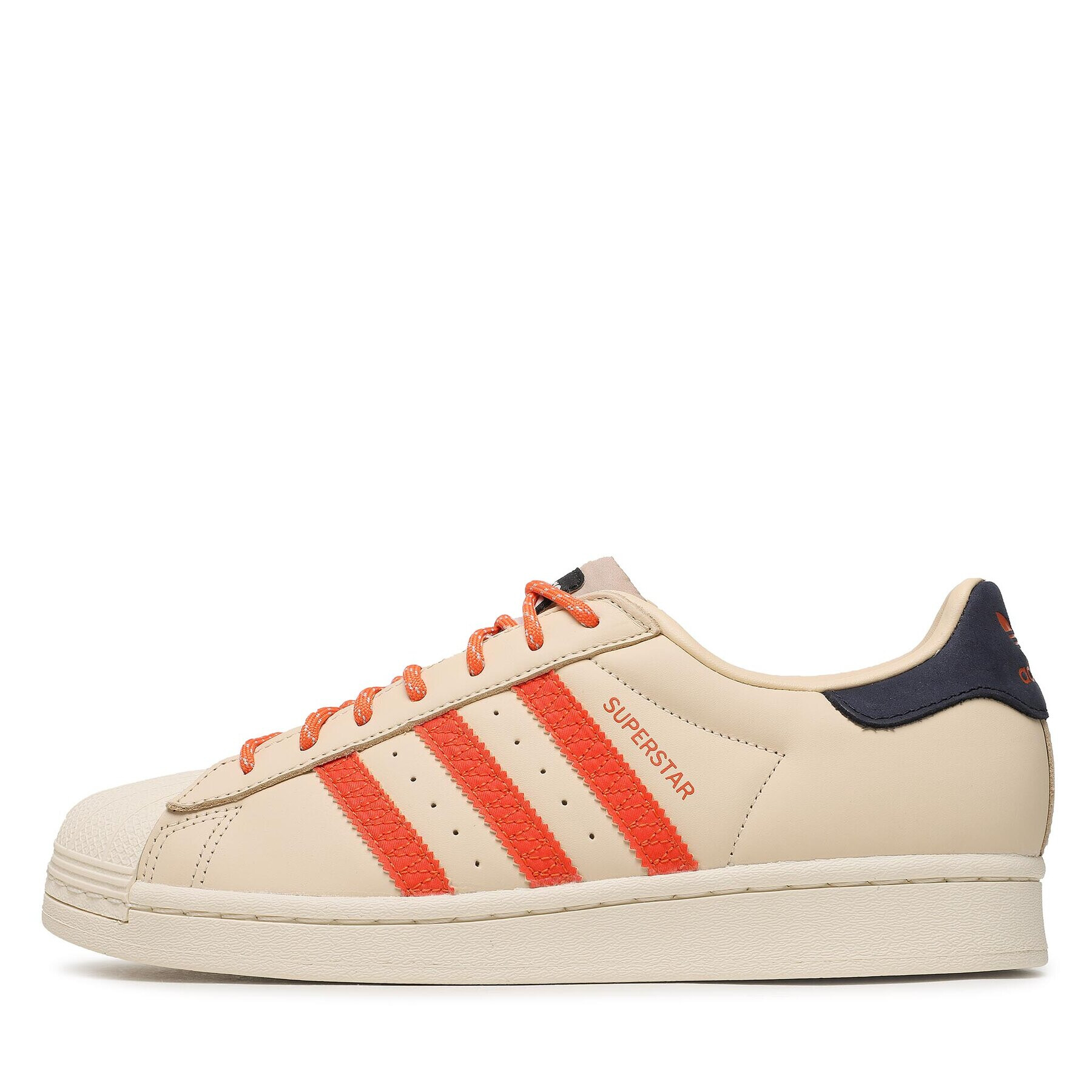 adidas Boty Superstar Shoes GW2176 Béžová - Pepit.cz